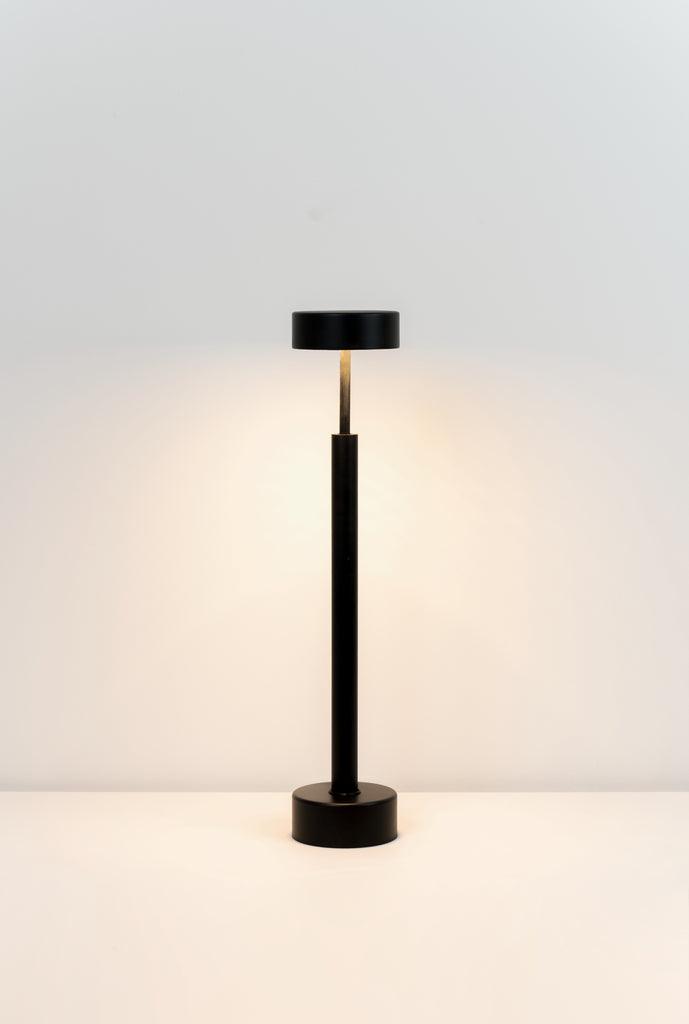 Lampă de masă cu vârf LED PCB, negru texturat - PARIS14A.RO