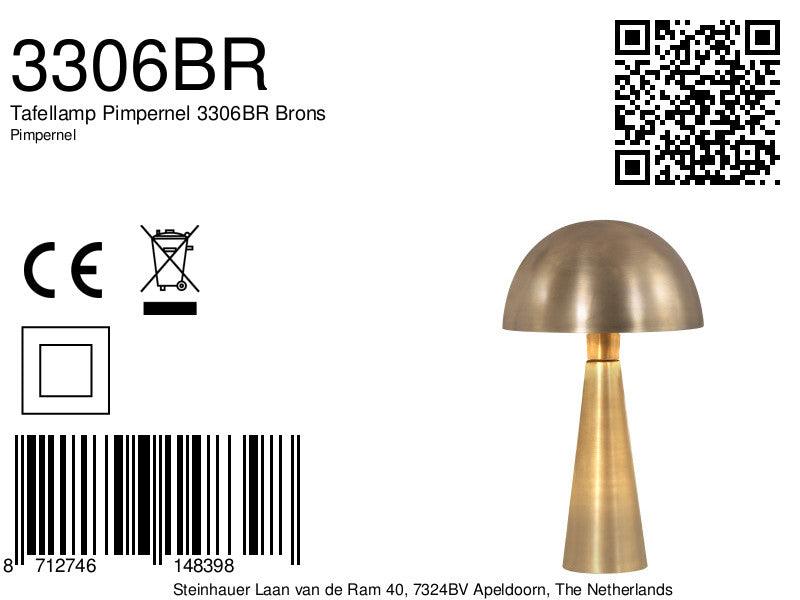 Lampă de masă Pimpernel 3306BR Bronz - PARIS14A.RO