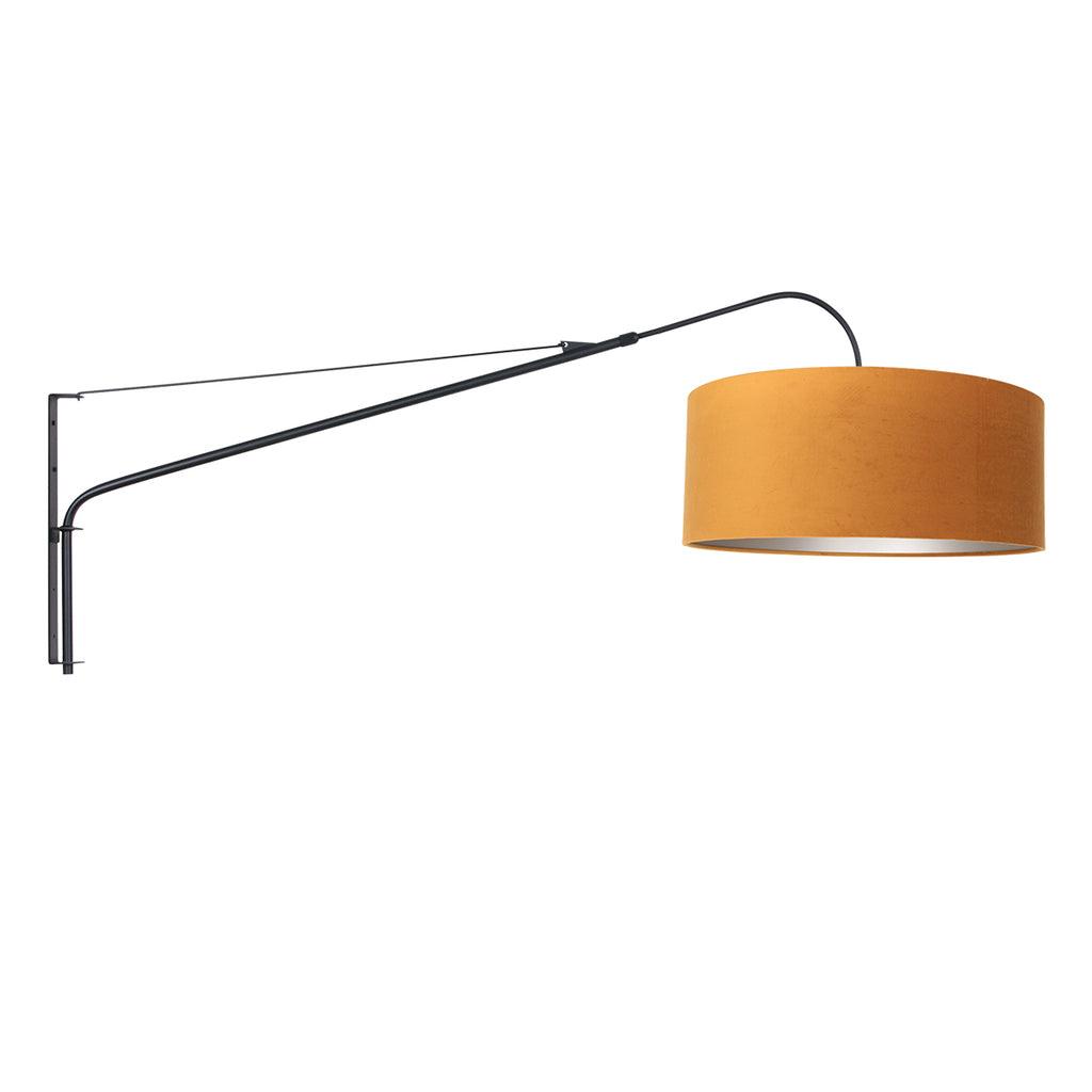 Lampă de perete Elegantă și Eleganta 2574ZW+K1066KS Negru-Velvet Auriu - PARIS14A.RO