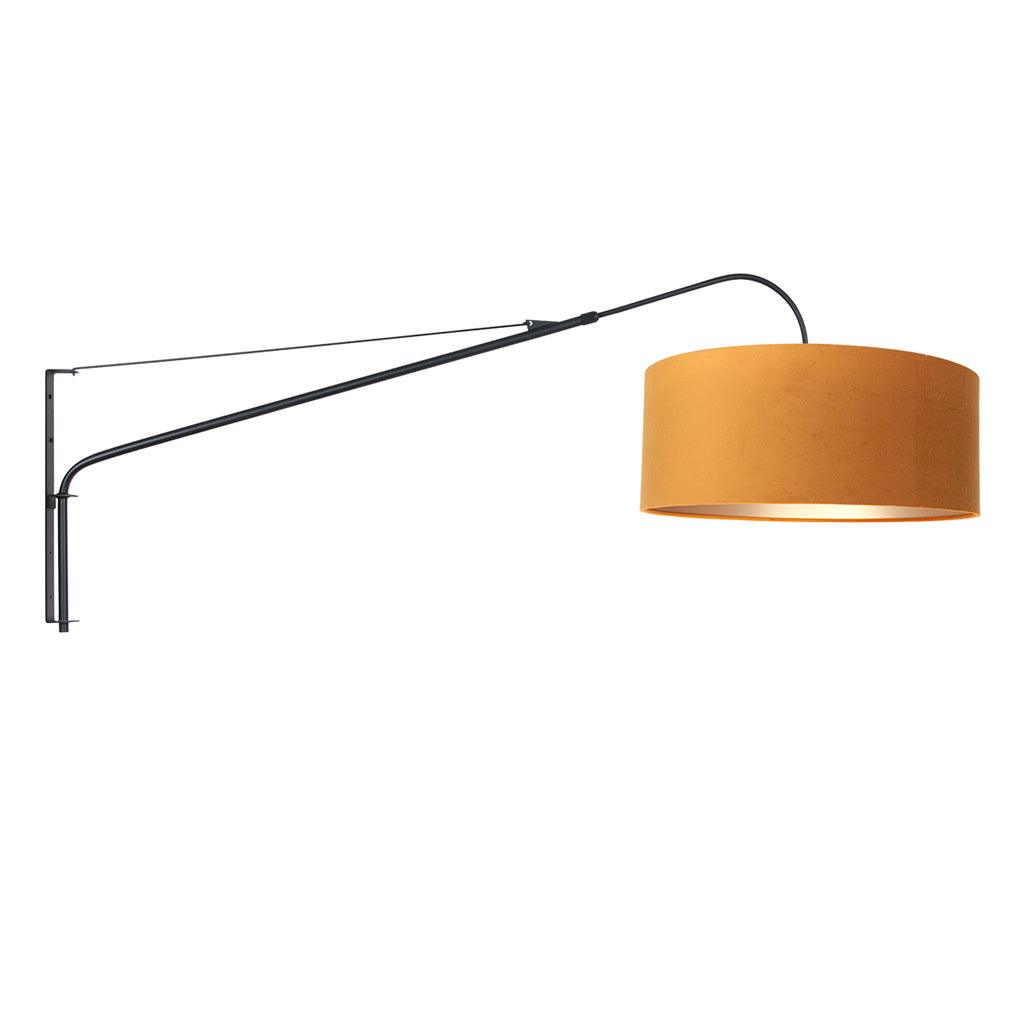 Lampă de perete Elegantă și Eleganta 2574ZW+K1066KS Negru-Velvet Auriu - PARIS14A.RO