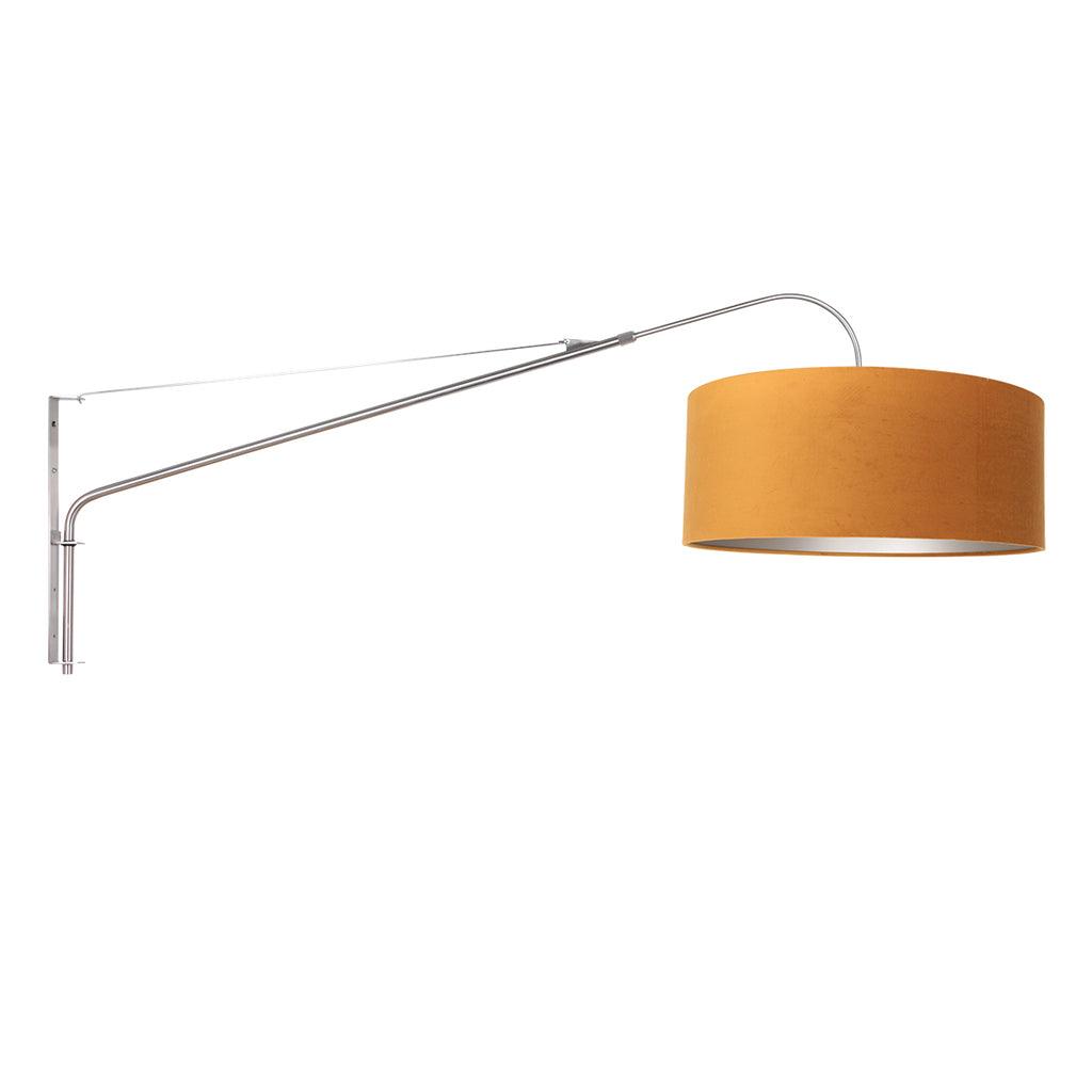 Lampă de perete Elegantă și Refined 2574ST+K1066KS Oțel-Velur Auriu - PARIS14A.RO