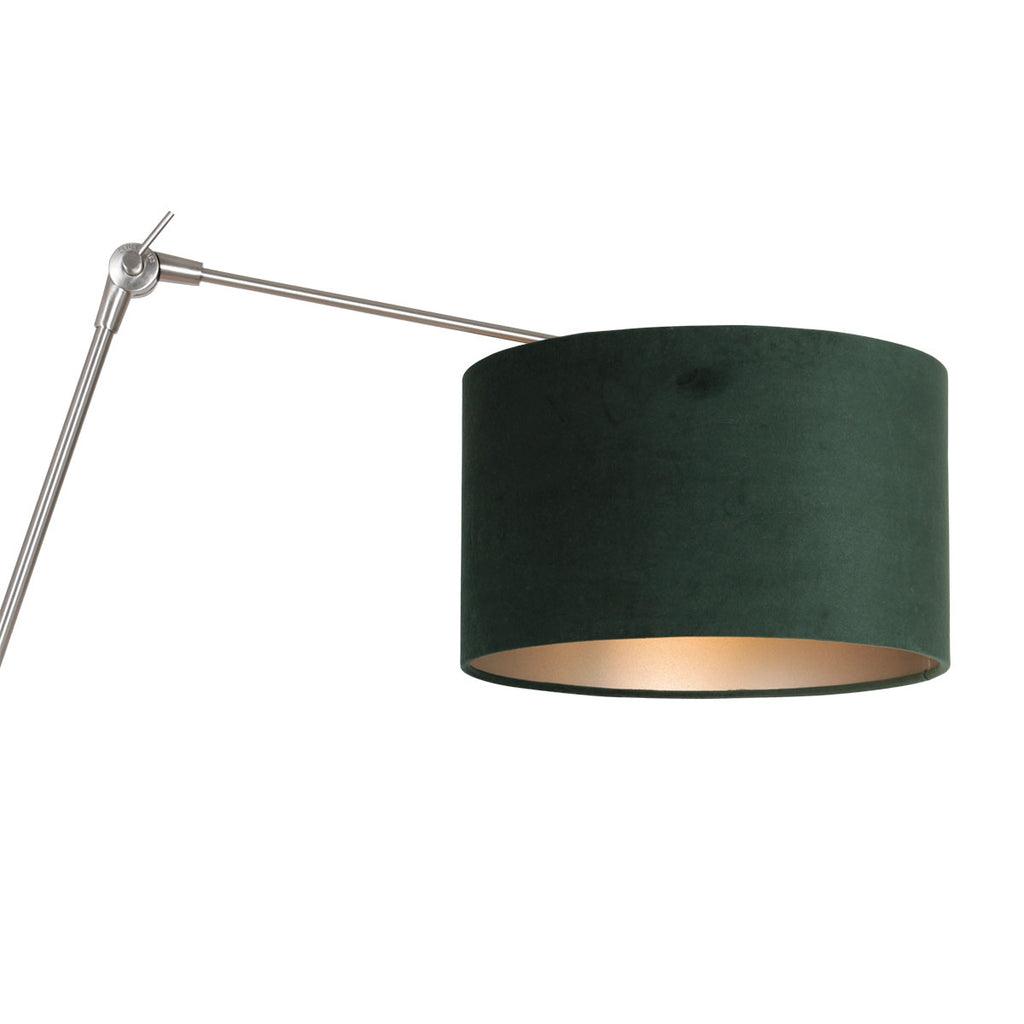 Lampă de perete Prestige Chic 7396ST+K7396VS, oțel-velur verde. - PARIS14A.RO