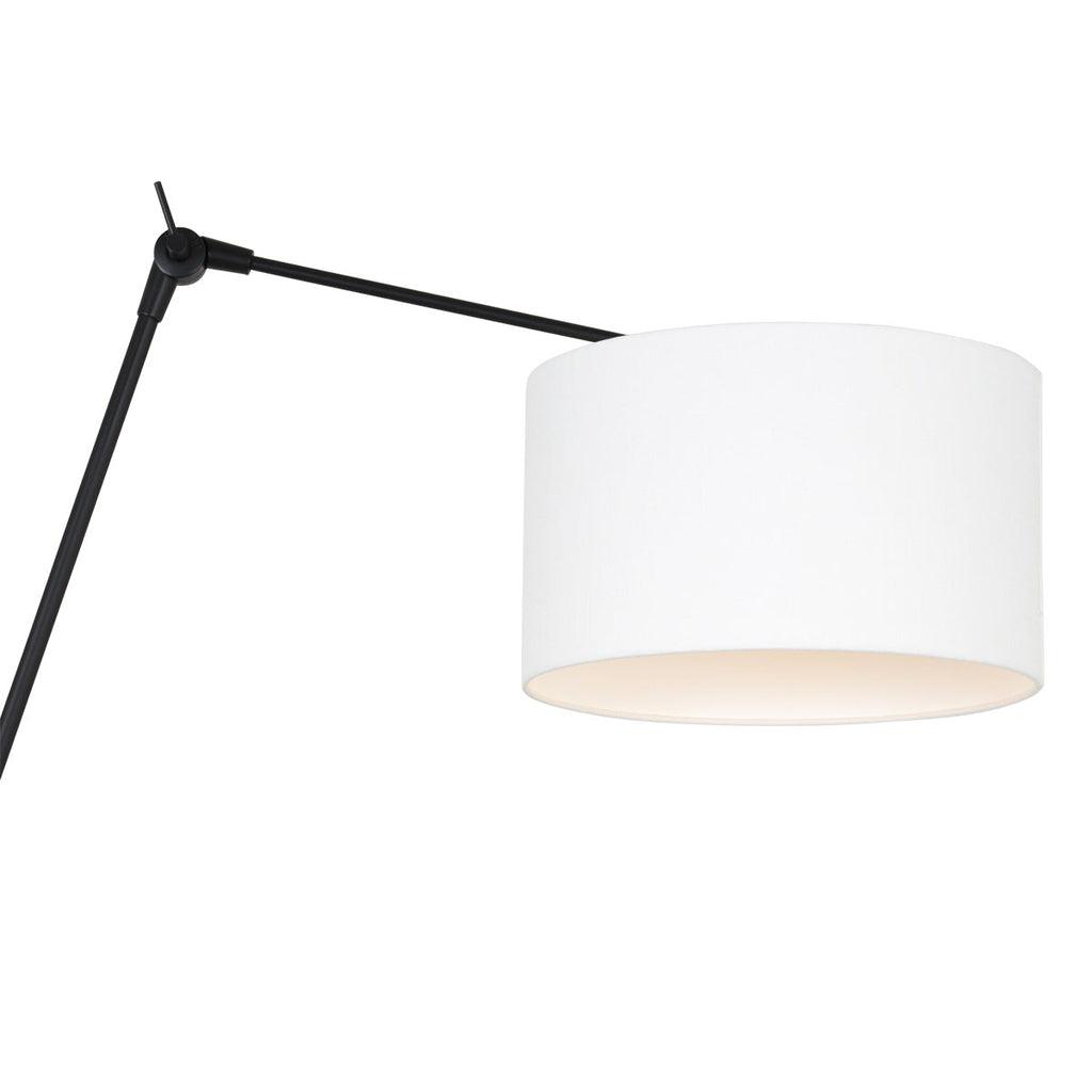 Lampă de perete Prestige Chic 7396ZW+K7396QS Negru-Alb în Lână - PARIS14A.RO