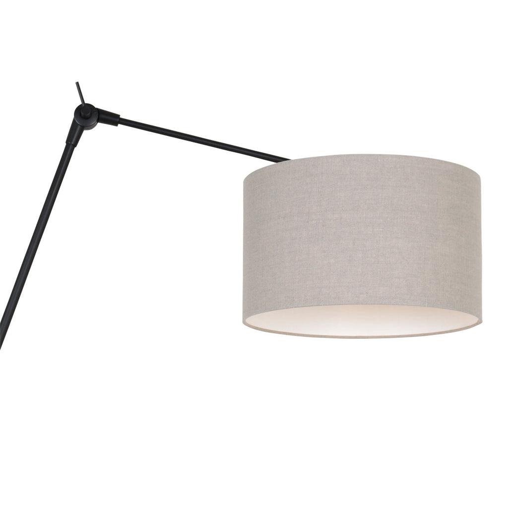 Lampă de perete Prestige Chic 7396ZW+K7396RS Negru-Gri Linnen - PARIS14A.RO