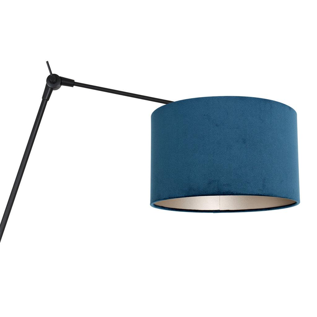 Lampă de perete Prestige Chic 7396ZW+K7396ZS Negru-Albastru Catifea - PARIS14A.RO