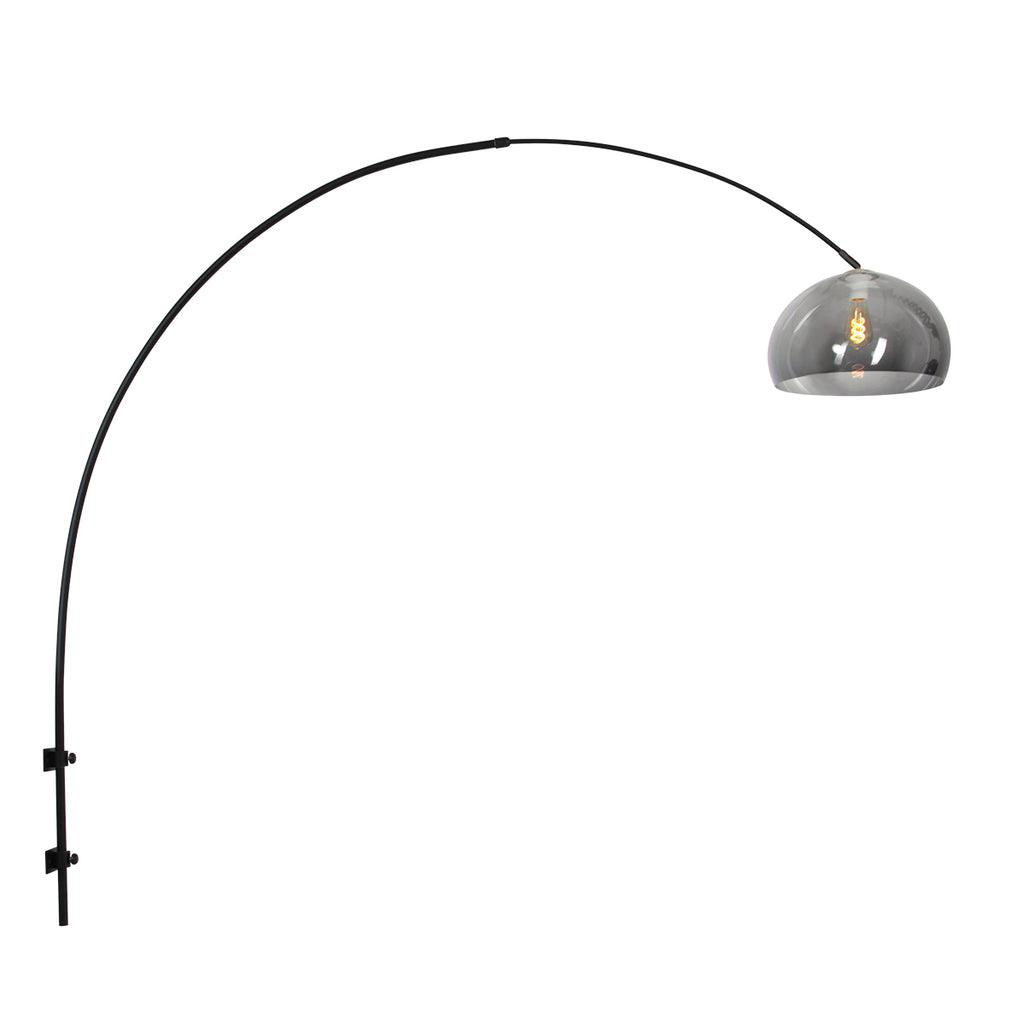 Lampă de perete Sparkled Light 1481ZW+K11130S Negru-Gri din plastic - PARIS14A.RO