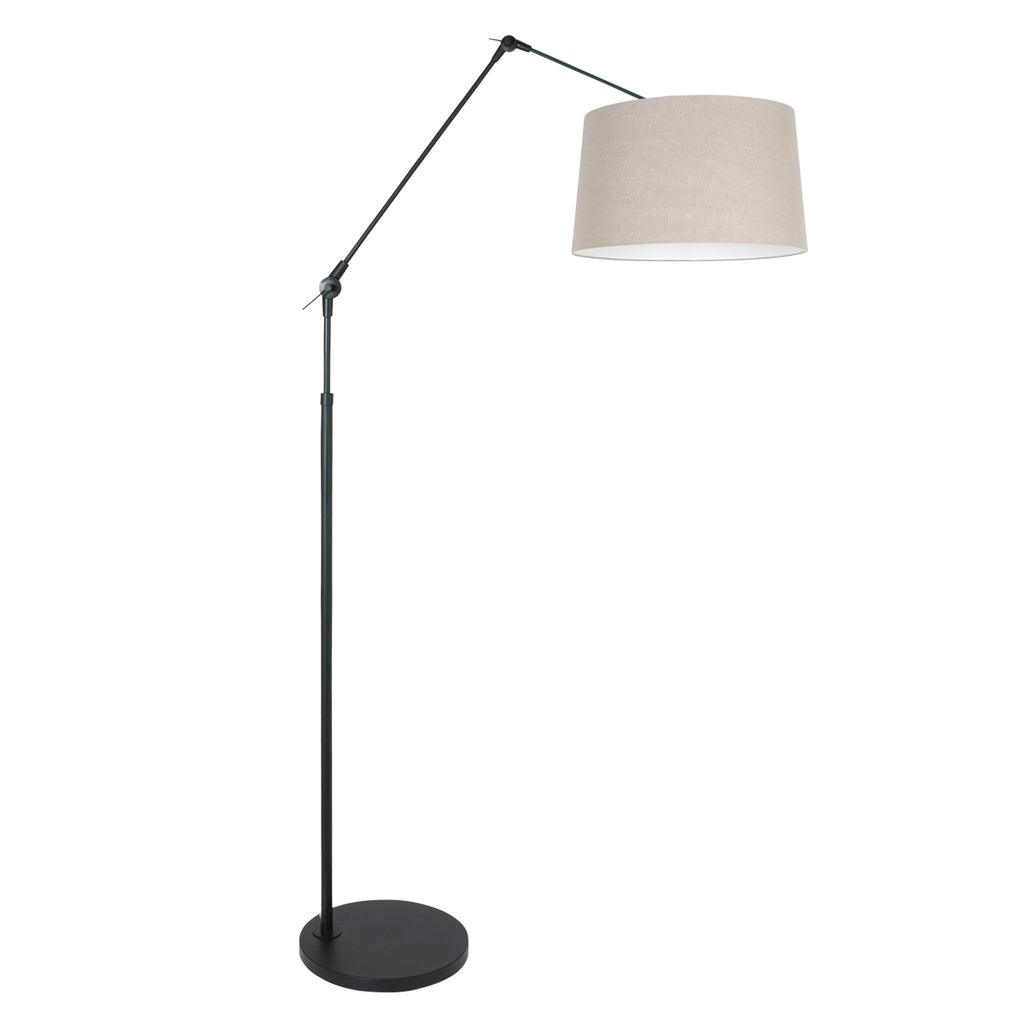 Lampă de podea Prestige Chic 7395ZW+K1001RS Negru-Gri Linnen - PARIS14A.RO