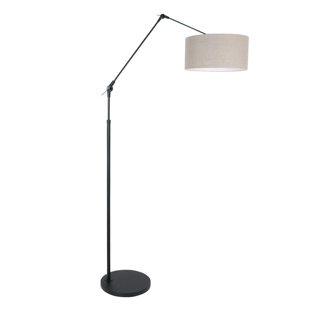 Lampă de podea Prestige Chic 7395ZW+K1068RS Negru-Gri din Lână - PARIS14A.RO