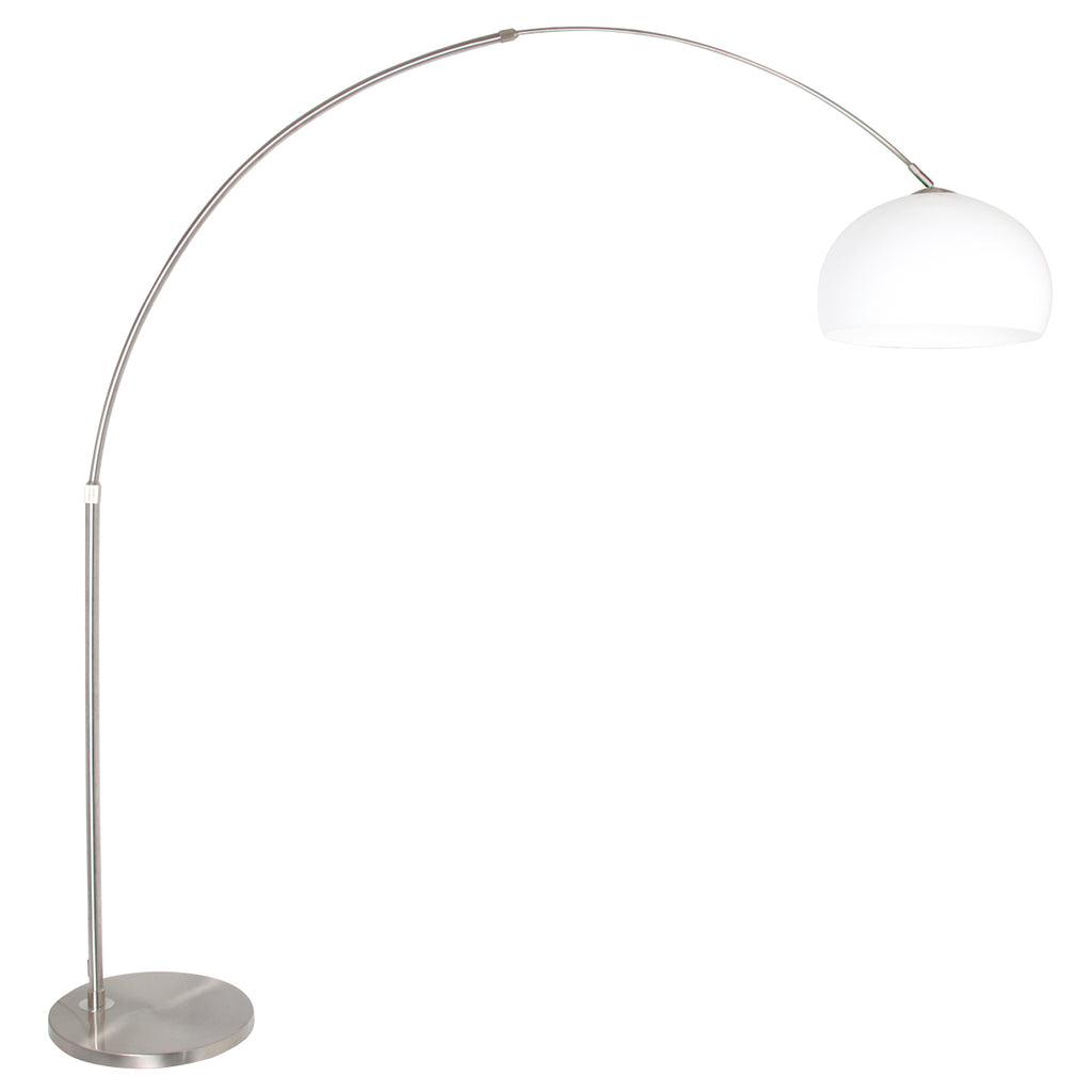 Lampă de podea Sparkled Light 7268ST+K10610S Oțel-Alb Plastic - PARIS14A.RO