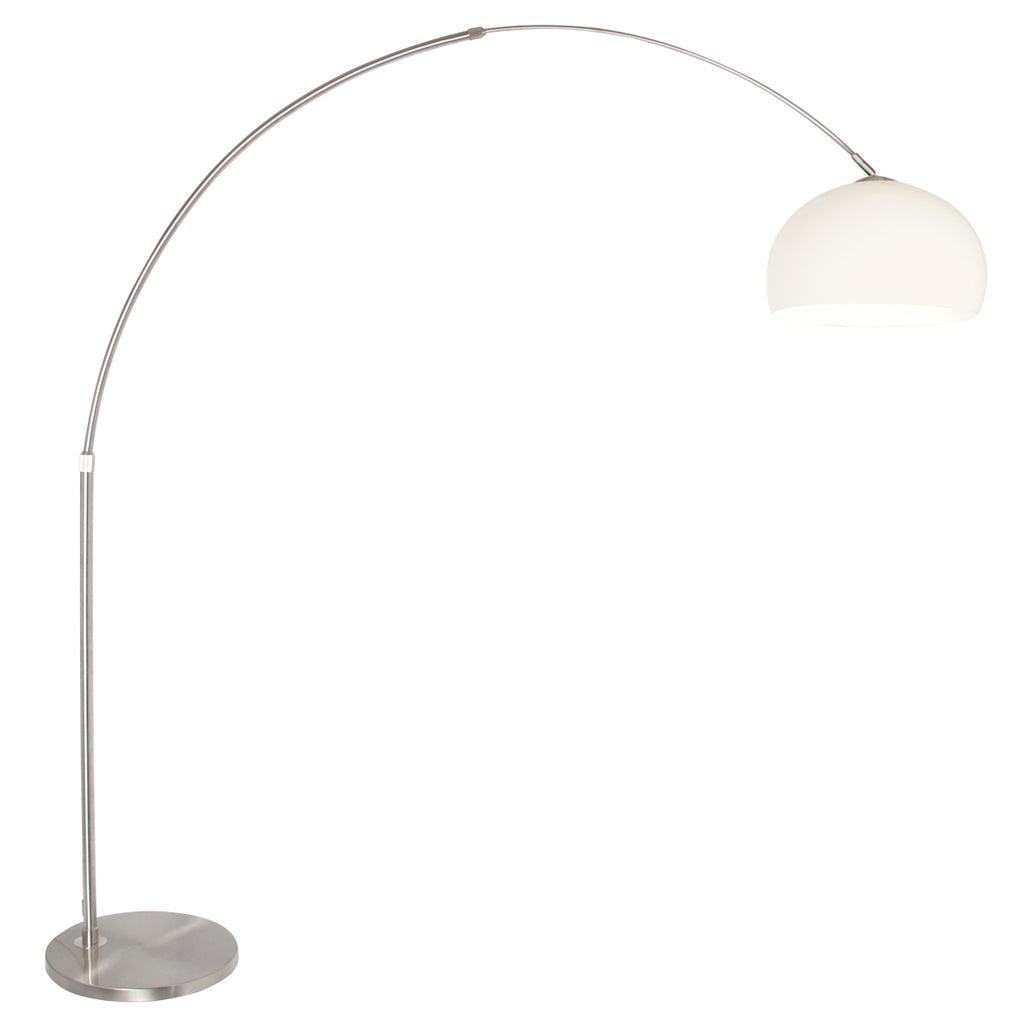 Lampă de podea Sparkled Light 7268ST+K10610S Oțel-Alb Plastic - PARIS14A.RO