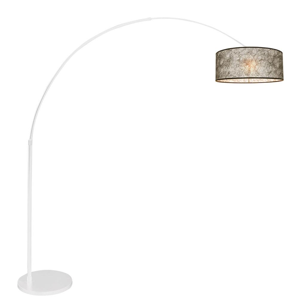 Lampă de podea Sparkled Light 7268W+K1066NS Alb-Negru Sizoflor - PARIS14A.RO