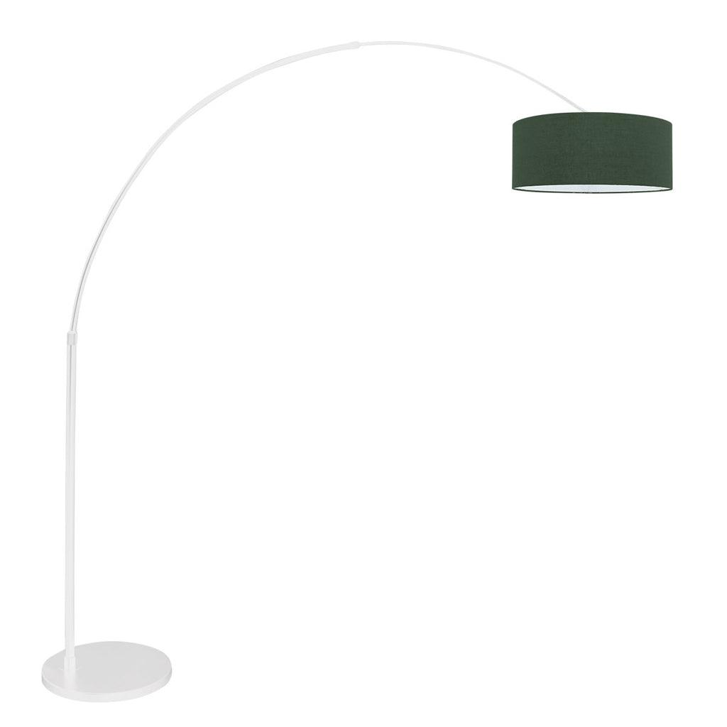 Lampă de podea Sparkled Light 7268W+K1066VS Alb-Verde Catifelat - PARIS14A.RO