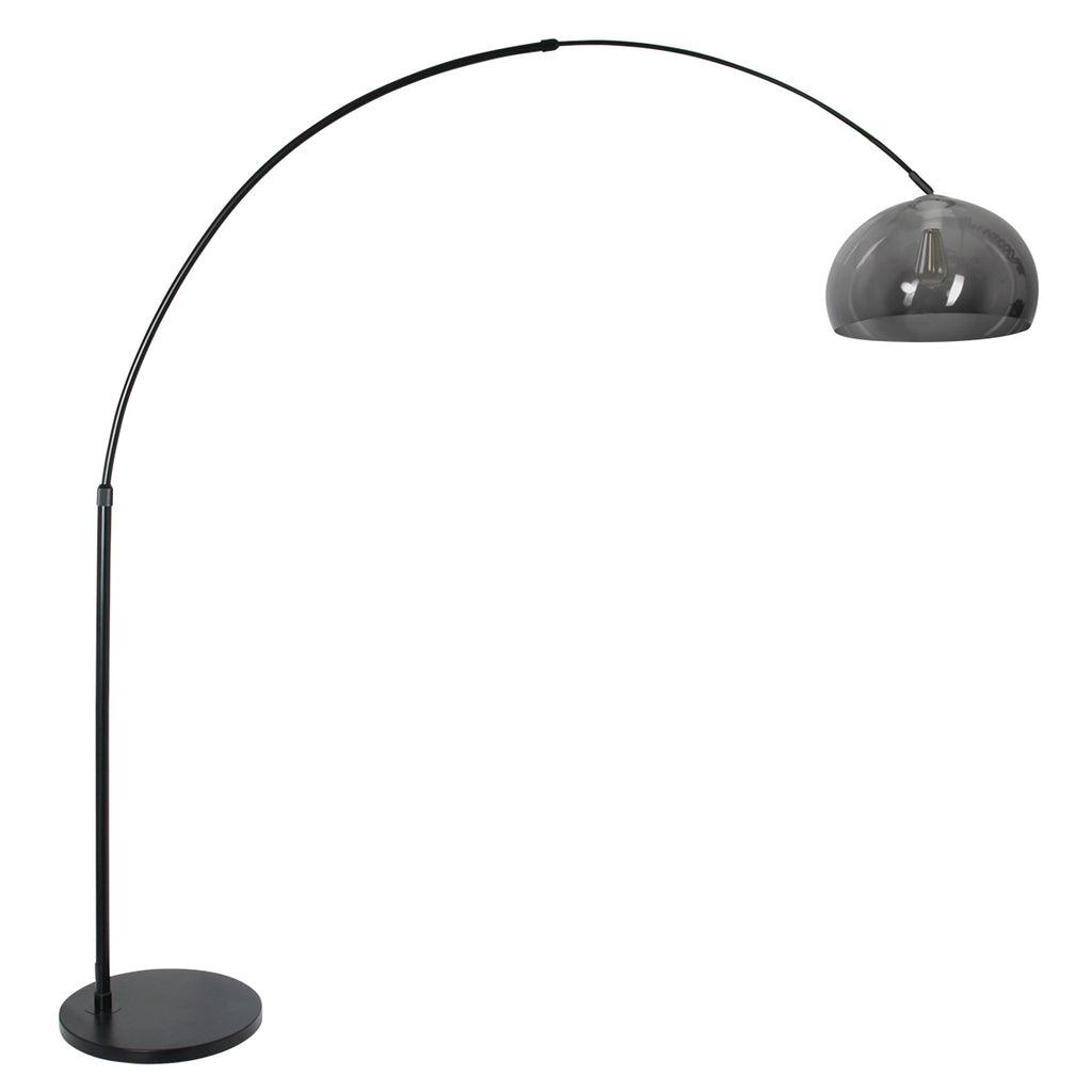 Lampă de podea Sparkled Light 7268ZW+K11130S Negru-Gri din plastic - PARIS14A.RO