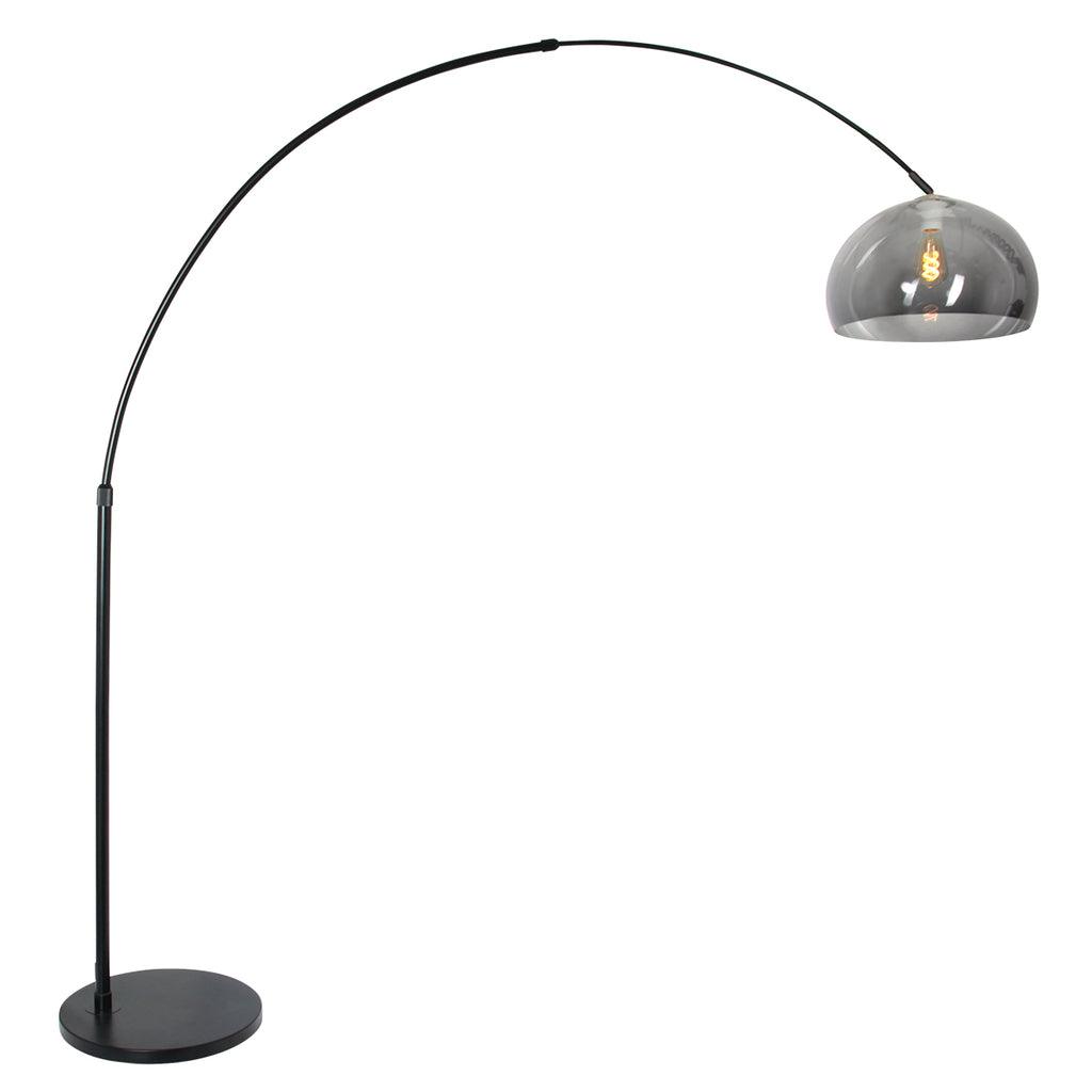 Lampă de podea Sparkled Light 7268ZW+K11130S Negru-Gri din plastic - PARIS14A.RO