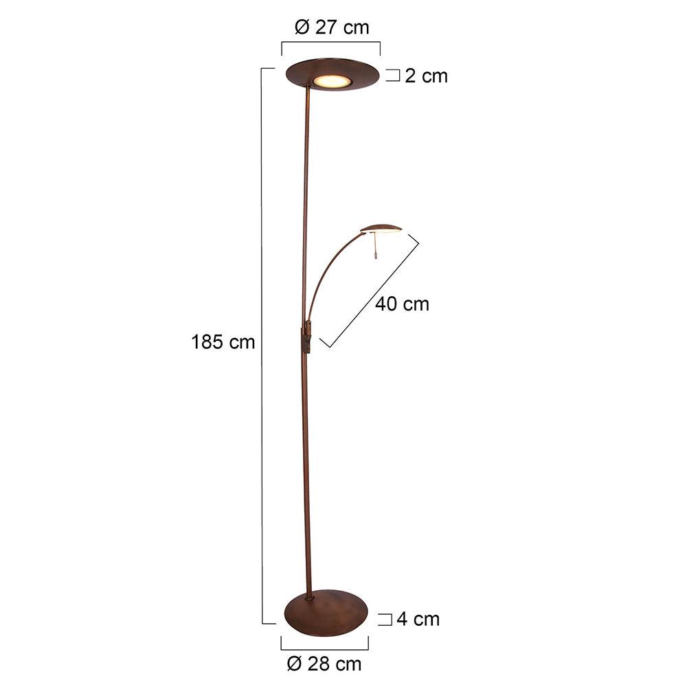 Lampă de podea Zenith 7860BR Bronz - PARIS14A.RO