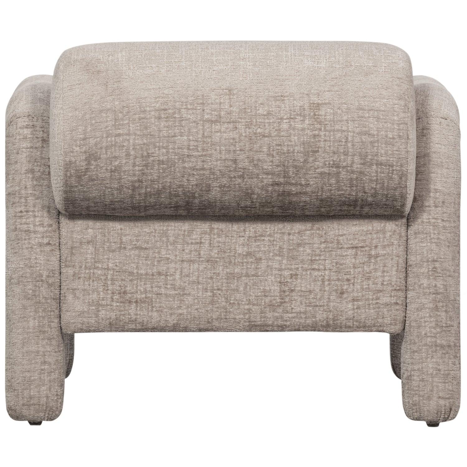 LENNY ARMCHAIR IN ROUGH TEXTURE SAND - PARIS14A.RO