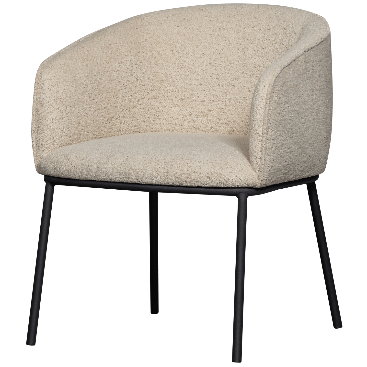 LEON DINING CHAIR NATURAL MELANGE - PARIS14A.RO