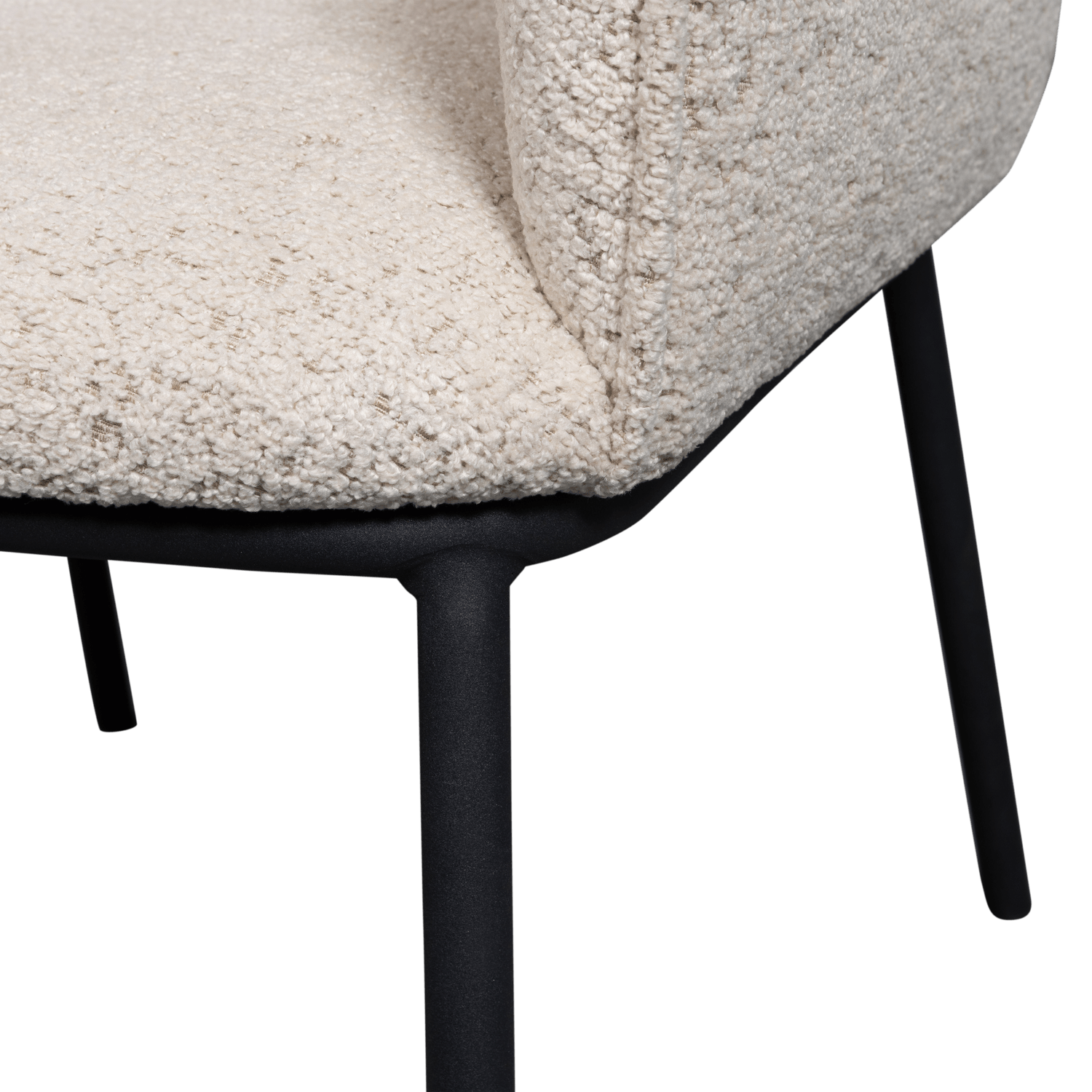 LEON DINING CHAIR NATURAL MELANGE - PARIS14A.RO