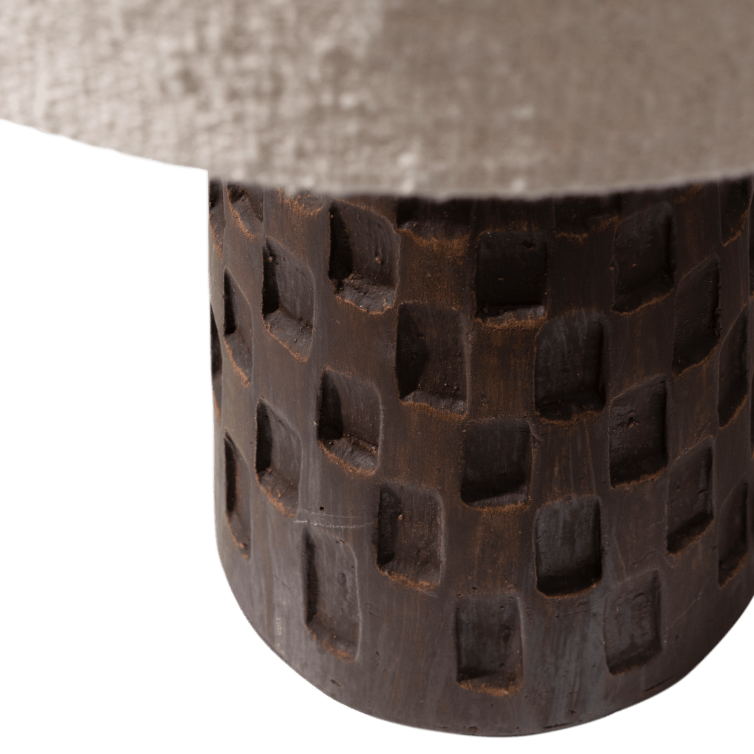 LOAF TABLE LAMP TERRACOTTA NATURAL - PARIS14A.RO