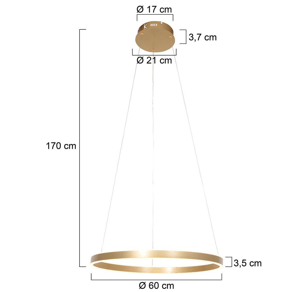 Lustra Ringlux 3502GO Goud - PARIS14A.RO