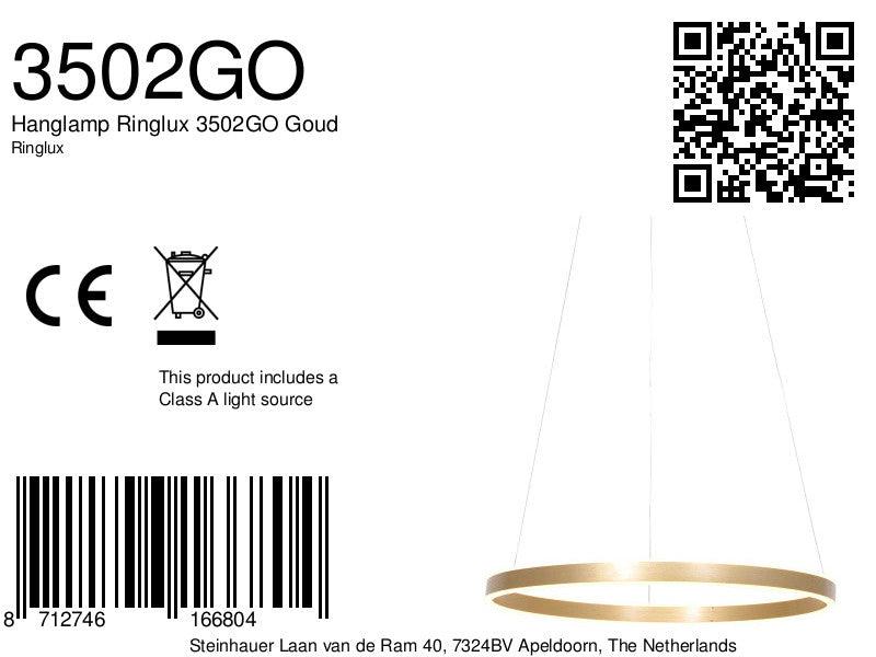 Lustra Ringlux 3502GO Goud - PARIS14A.RO