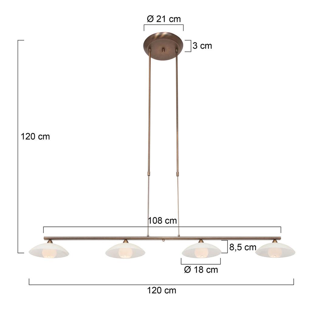 Lustra Sovereign Classic 2743BR Bronz - PARIS14A.RO