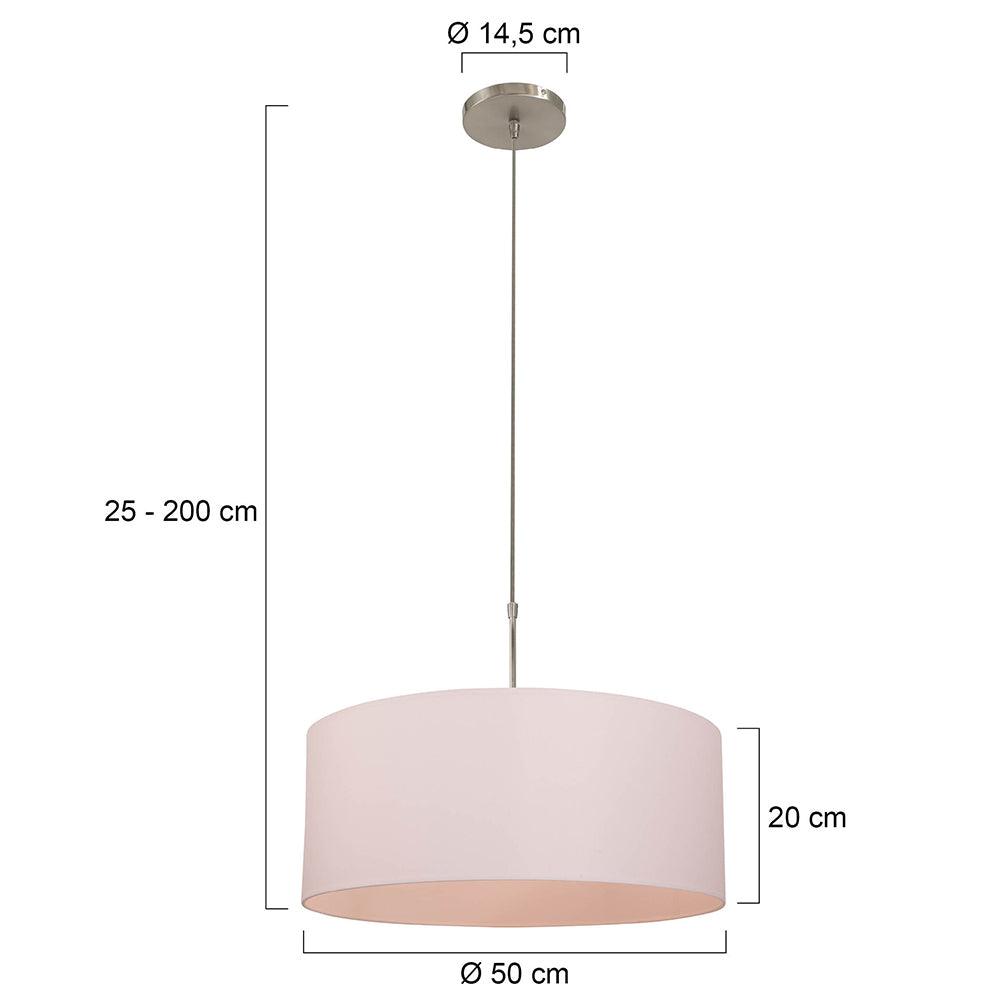 Lustra Sparkled Light 3602ST+K10662S Staal-Wit Chintz - PARIS14A.RO