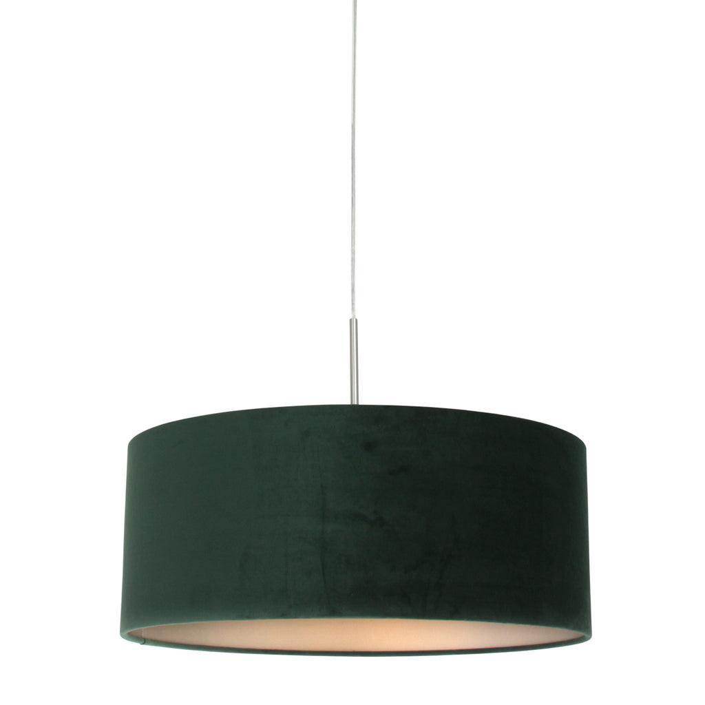 Lustra Sparkled Light 3602ST+K1066VS Staal-Fluweel Groen - PARIS14A.RO