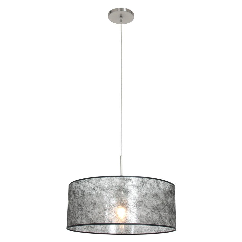 Lustra Sparkled Light 9888ST cu abajur negru - PARIS14A.RO