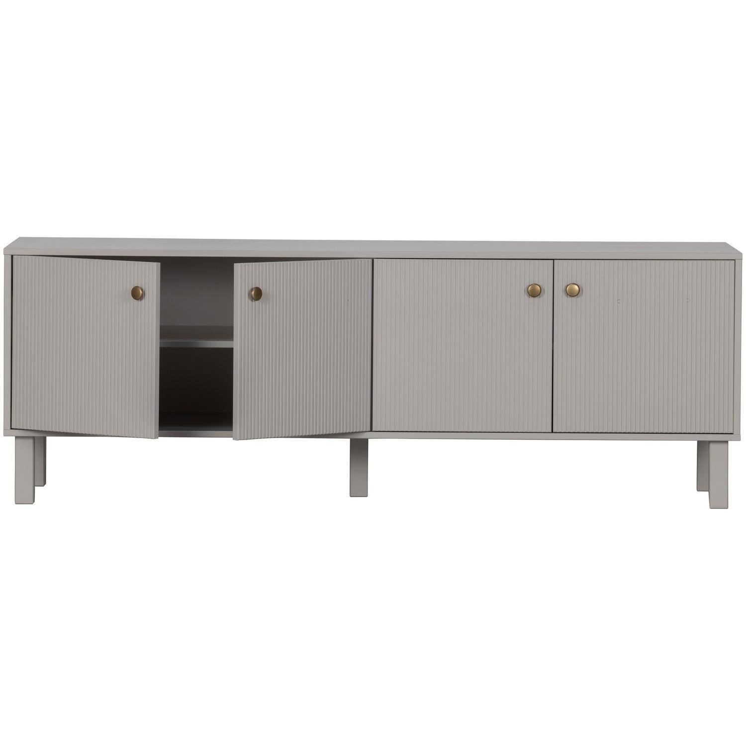 MADU TV UNIT PINE DEEP CLOUD GREY [fsc] - PARIS14A.RO