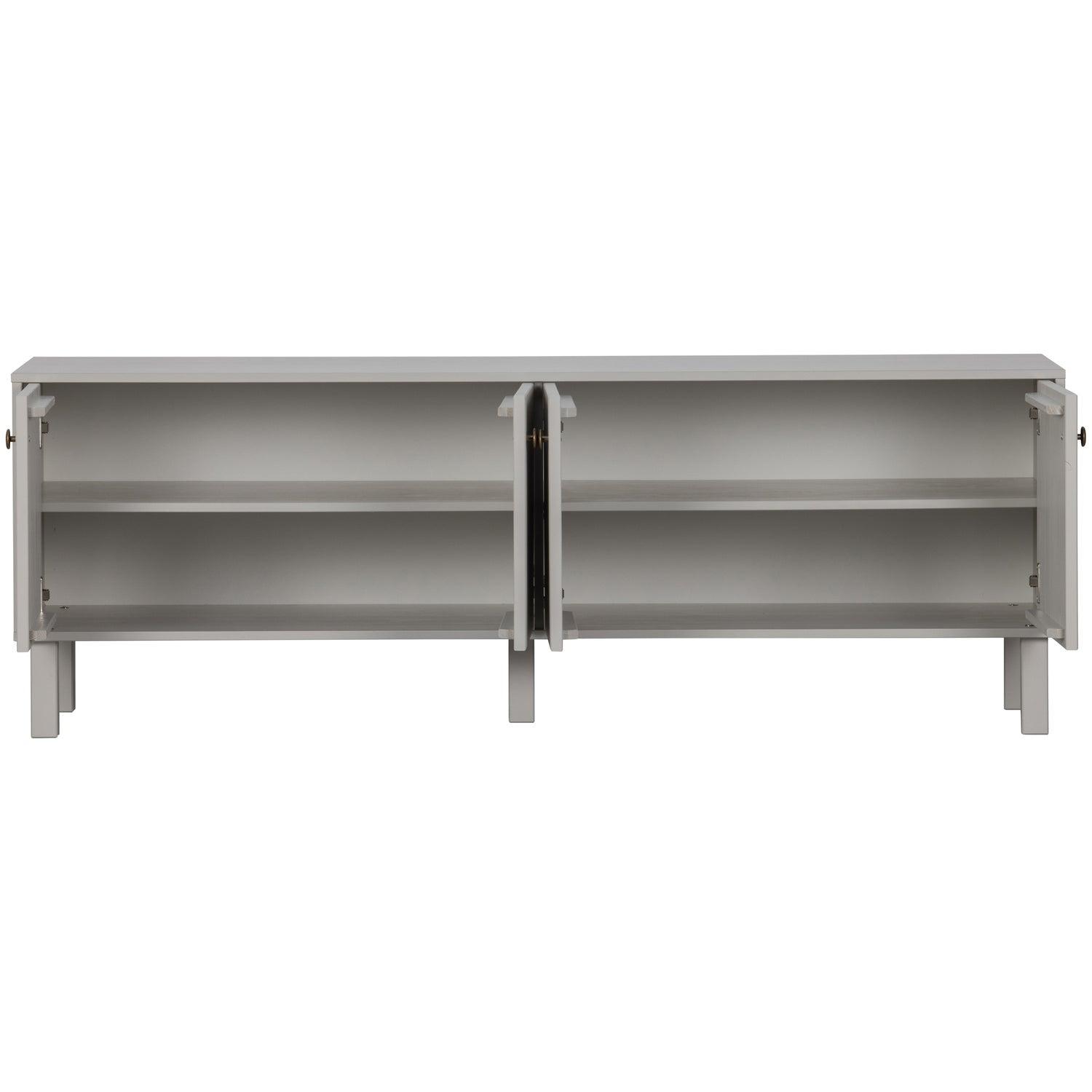 MADU TV UNIT PINE DEEP CLOUD GREY [fsc] - PARIS14A.RO