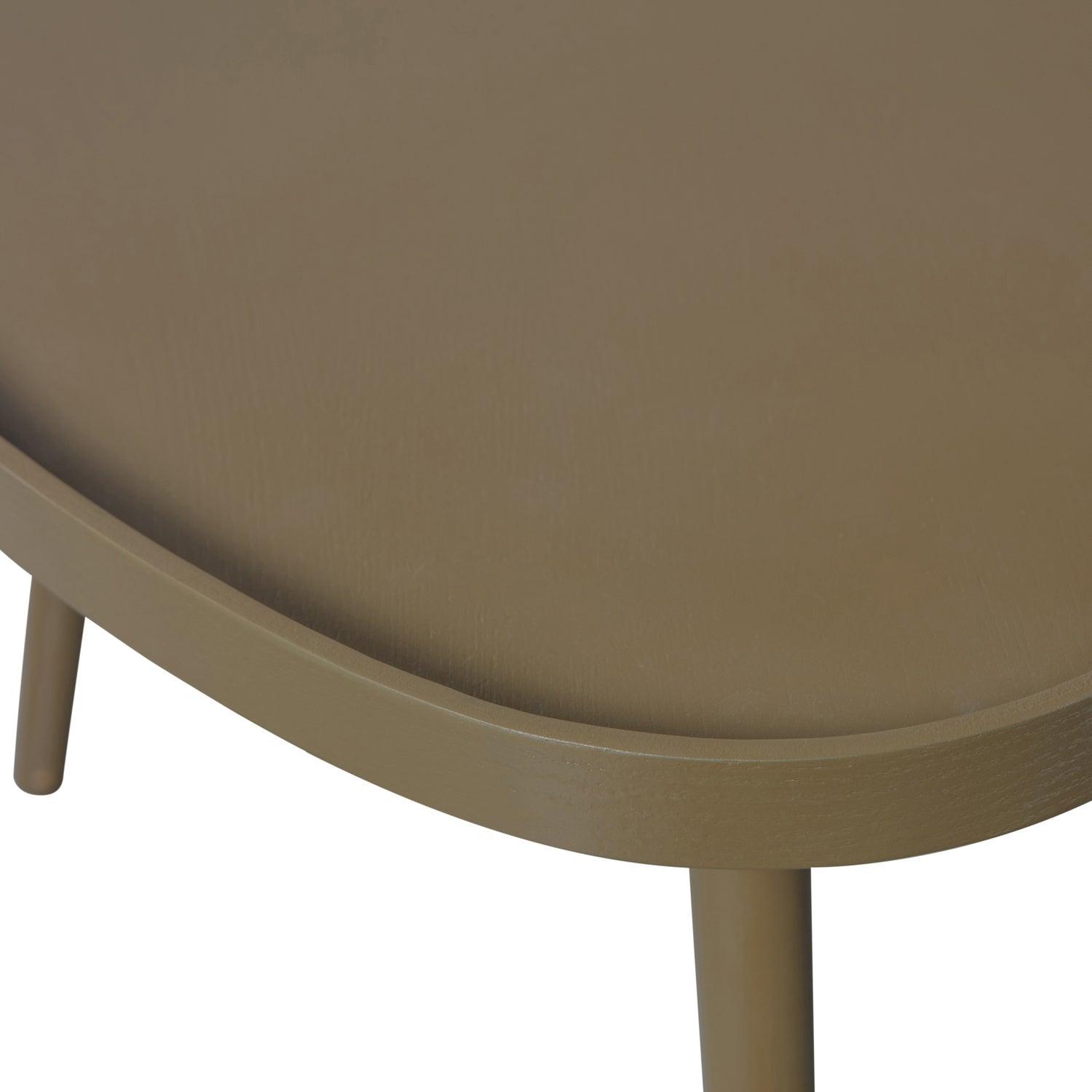 MAE SIDE TABLE ORGANIC WOOD SEPIA - PARIS14A.RO