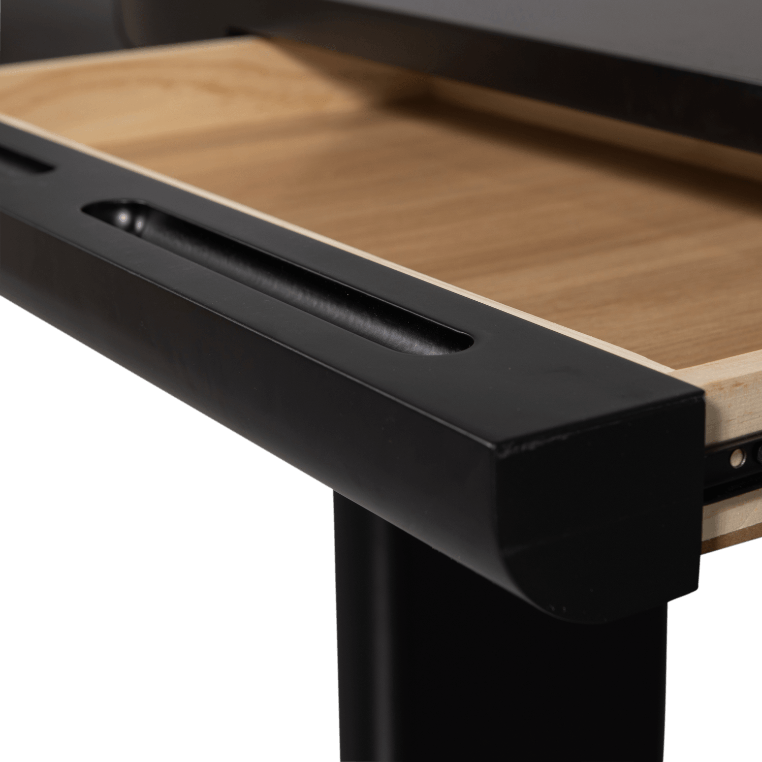 MAEL DESK/SIDETABLE VENEER BLACK - PARIS14A.RO