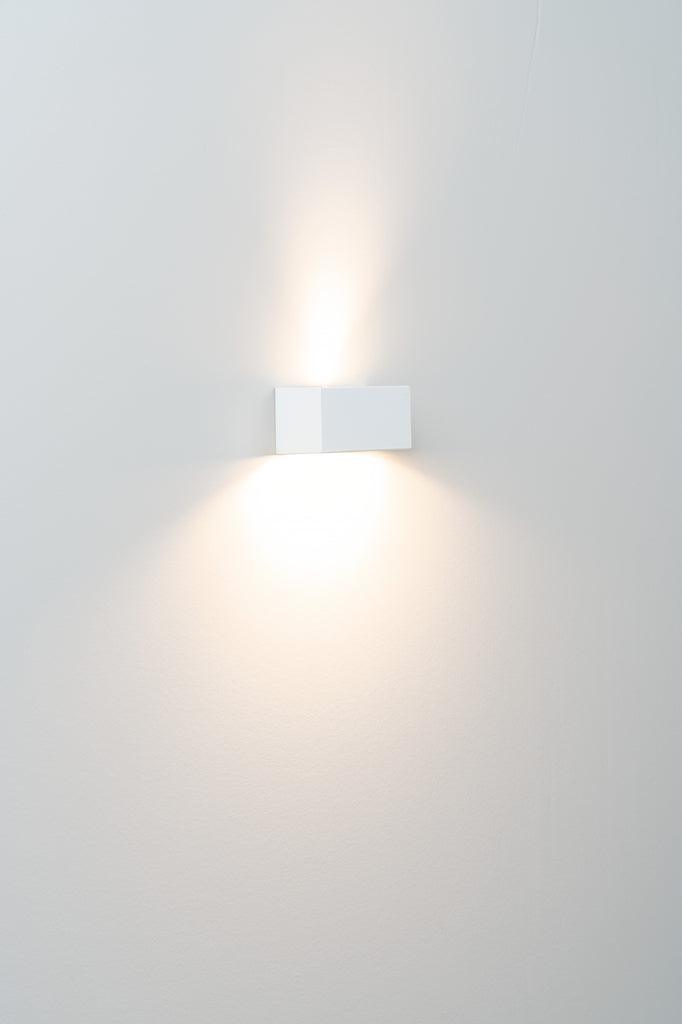 Lampa de perete Mini H.5 DOB Led, alb texturat - PARIS14A.RO