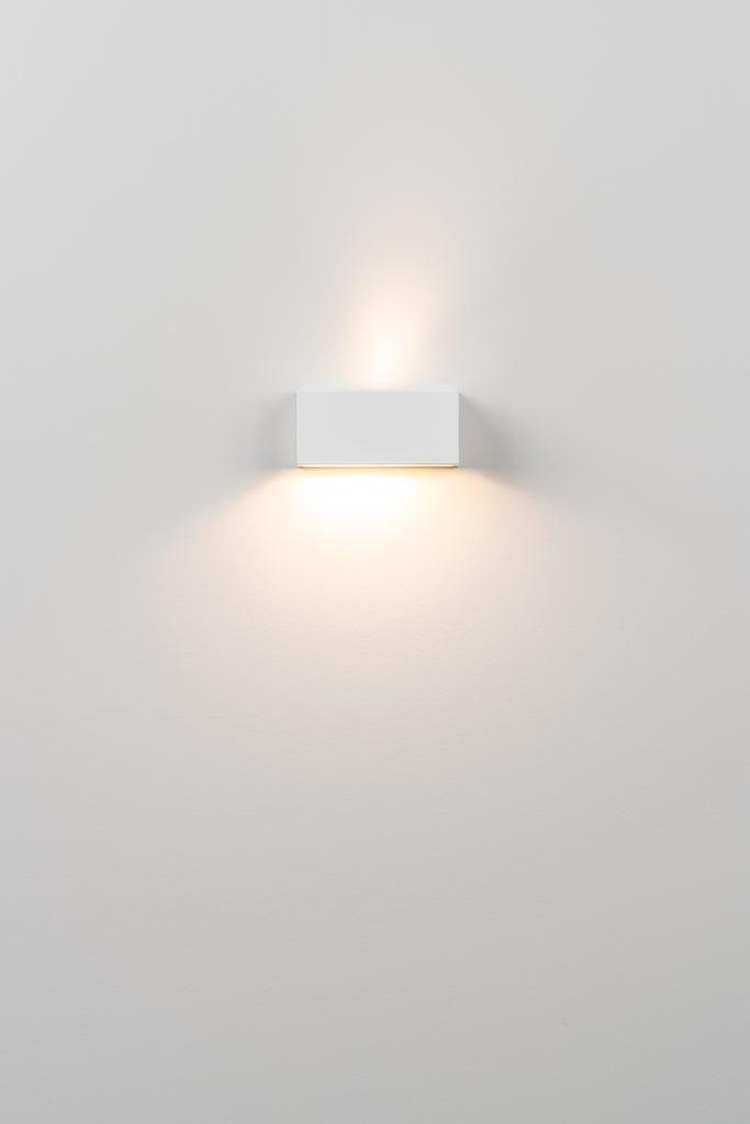 Lampa de perete Mini H.5 DOB Led, alb texturat - PARIS14A.RO