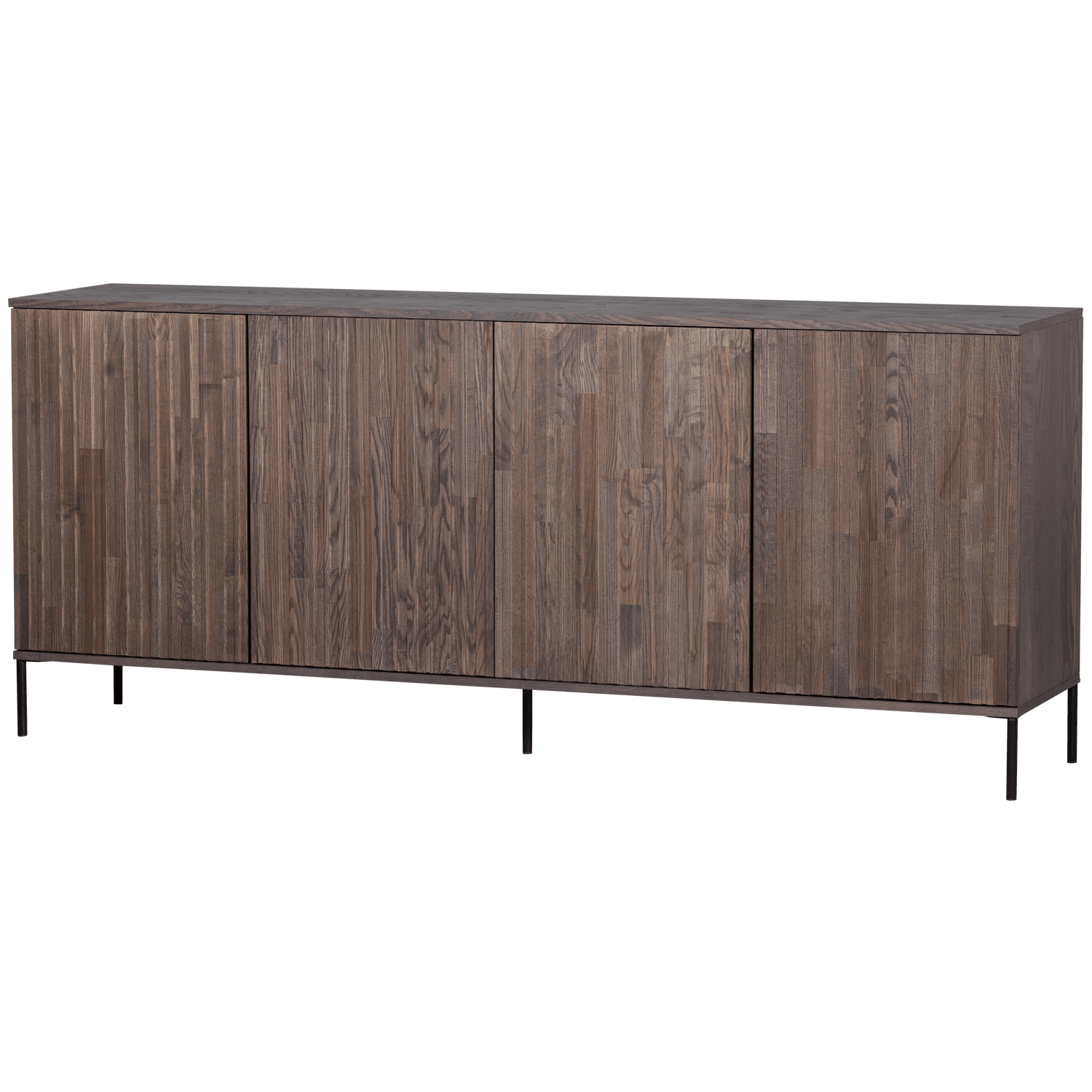 NEW GRAVURE NEW SIDEBOARD 200 CM ASH VENEER ESPRESSO [fsc] - PARIS14A.RO