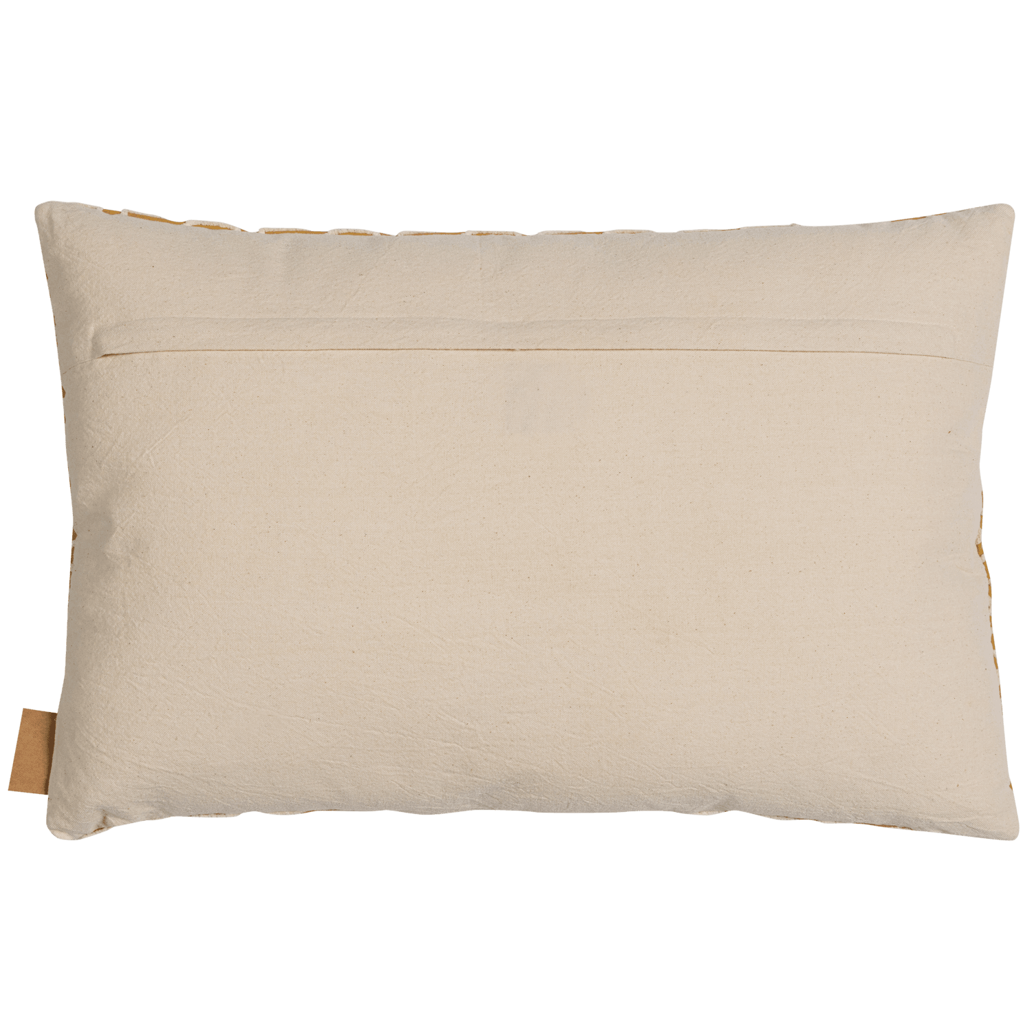 NIMA CUSHION WITH CHENILLE EMBROIDERY WARM YELLOW 40x60CM - PARIS14A.RO