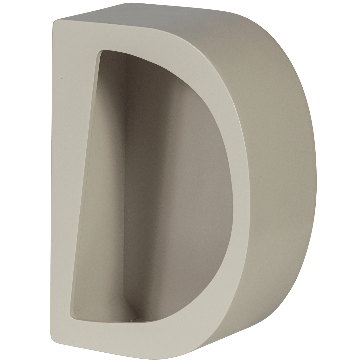 NOAM WALL DECO HALF ROUND WOOD DUST 15x35x24CM - PARIS14A.RO