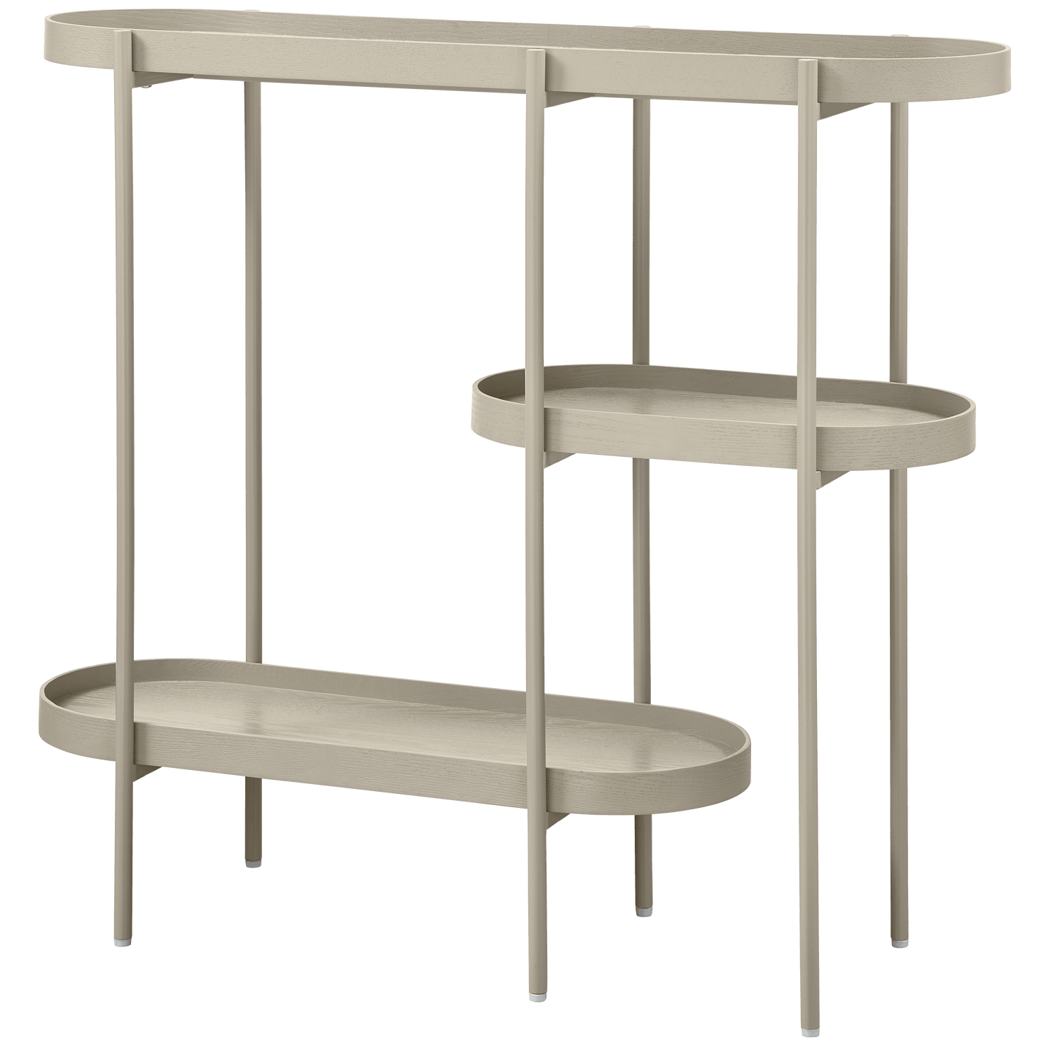 NOAN SIDE TABLE WOOD/METAL ANTIQUE BEIGE - PARIS14A.RO
