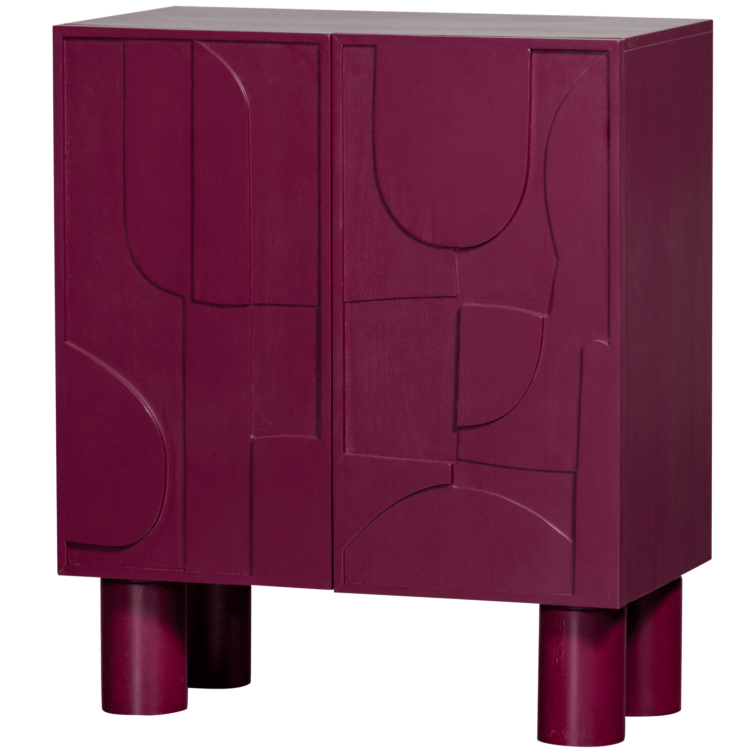 NOTICE CABINET WOOD BURGUNDY - PARIS14A.RO