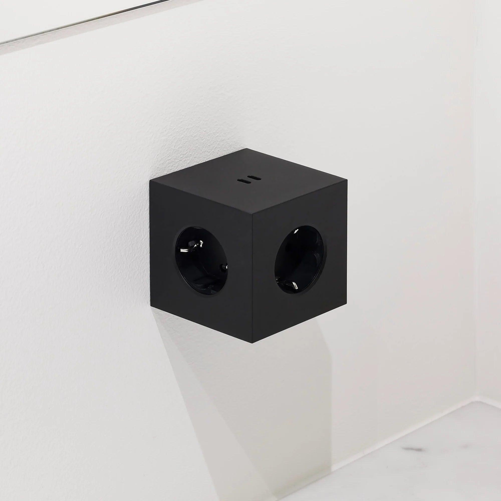 Pachet de 3 Triplu stechere tip cub Square 2 USB-C - Culoare Black - Avolt - PARIS14A.RO