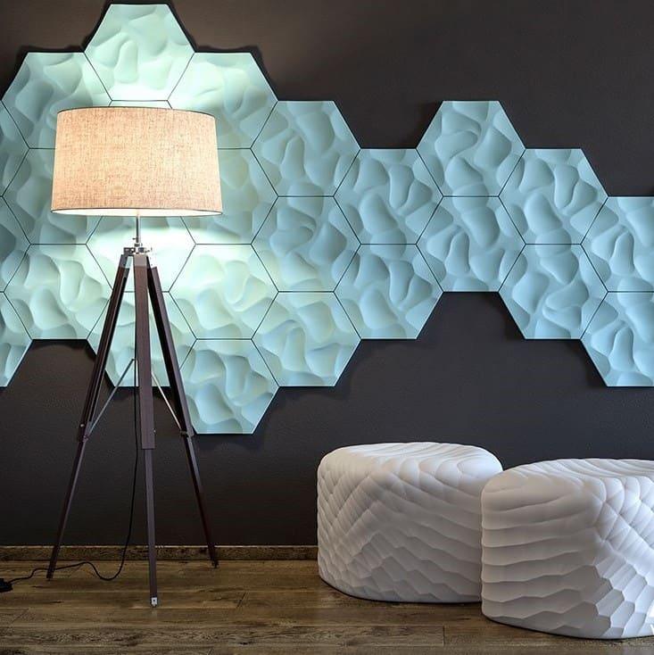 PANOU DECORATIV 3D INTERIOR POLIURETAN ARSTYL 3D CORAL 380X329X25 - PARIS14A.RO