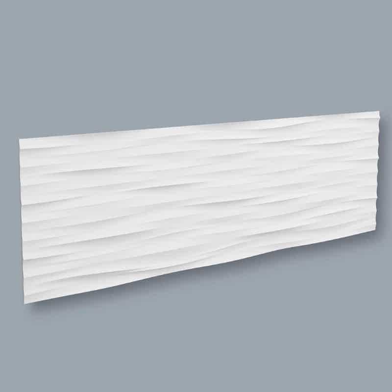 PANOU DECORATIV 3D INTERIOR POLIURETAN ARSTYL 3D WAVE 380X1135X18.5 - PARIS14A.RO