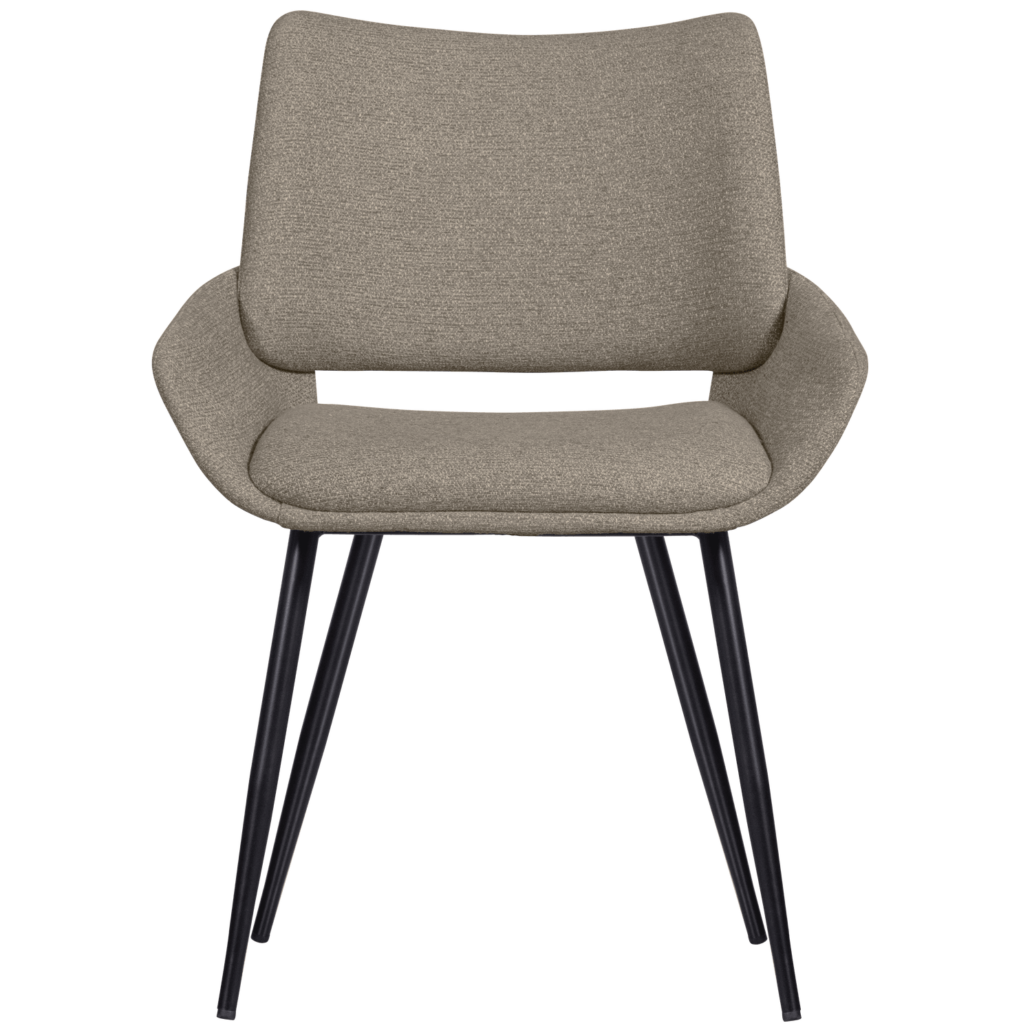 PARADE DINING CHAIR MELANGE FABRIC SAND - PARIS14A.RO