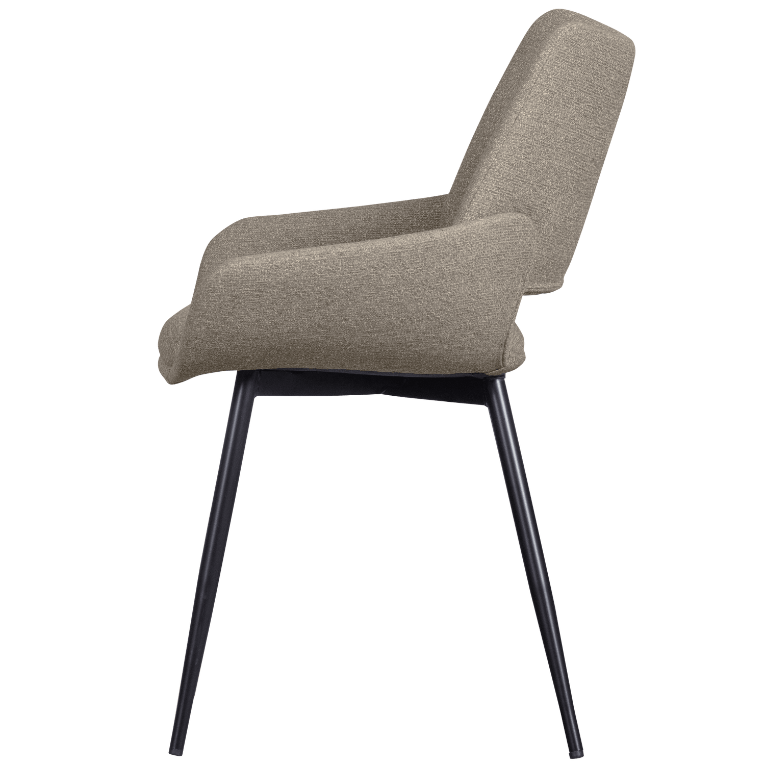 PARADE DINING CHAIR MELANGE FABRIC SAND - PARIS14A.RO