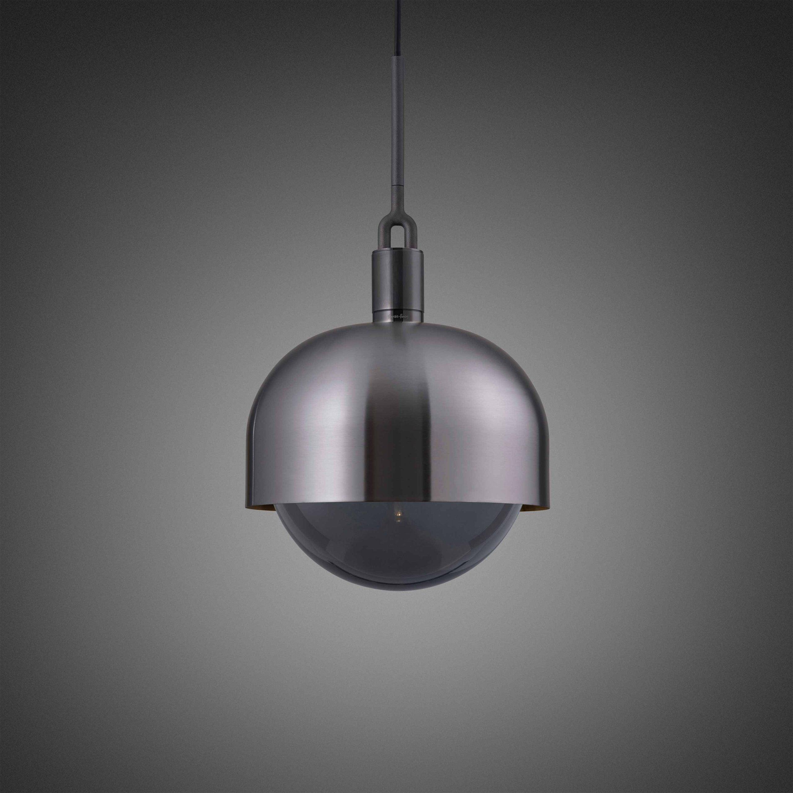 Pendant Forked / Cu abajur / GLOBE / SMOKED / LARGE - Buster & Punch - PARIS14A.RO