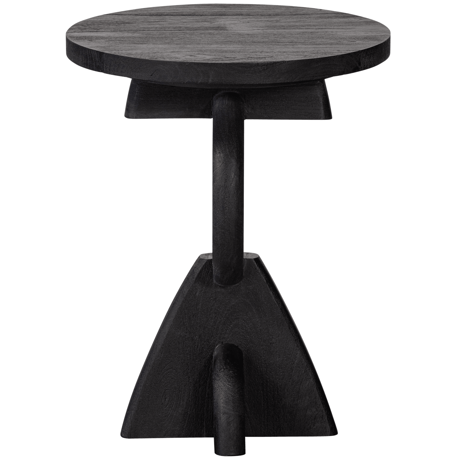 PETE SIDE TABLE MANGO WOOD BLACK - PARIS14A.RO