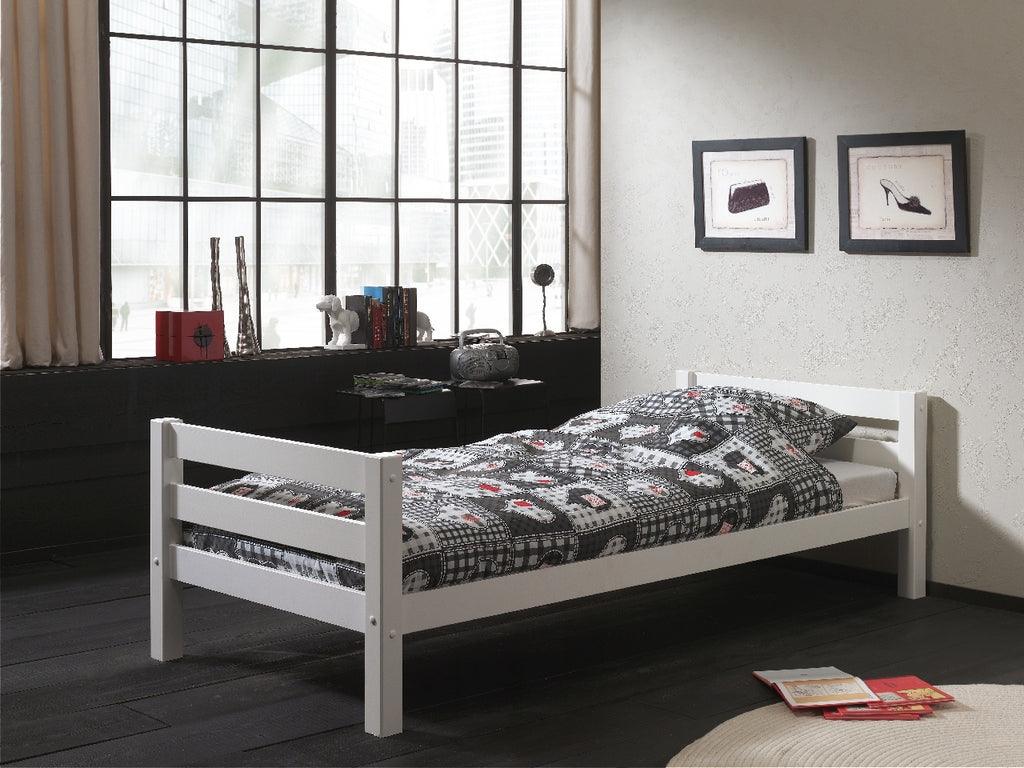 PINO ENKEL BED 90X200CM WIT * - PARIS14A.RO