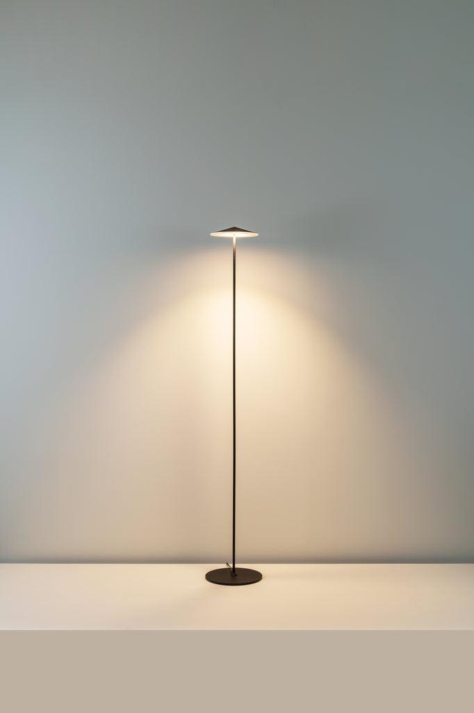 Lampa de podea Pla 160, alb texturat - PARIS14A.RO