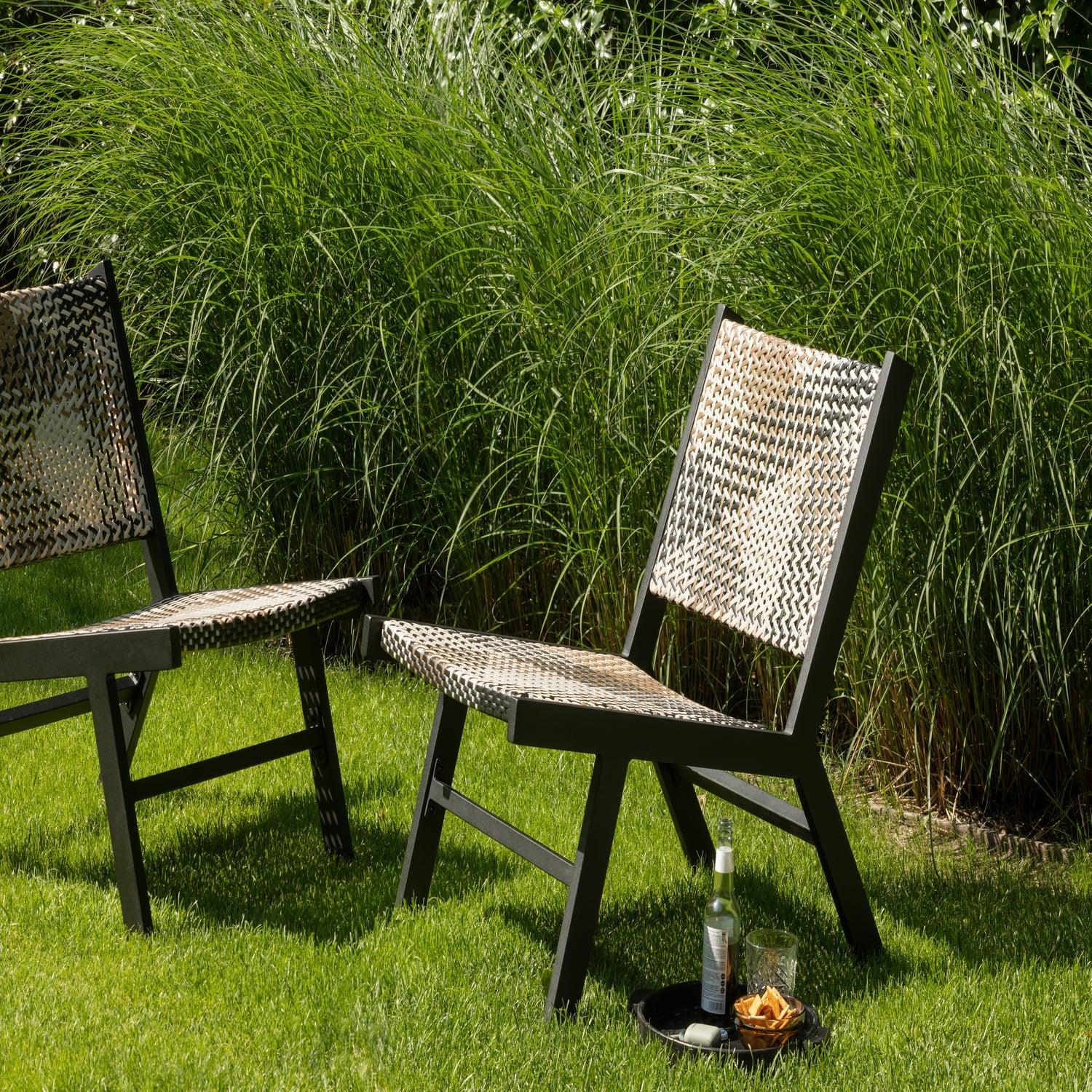 POM GARDEN ARMCHAIR ALUMINIUM MULTICOLOUR - PARIS14A.RO